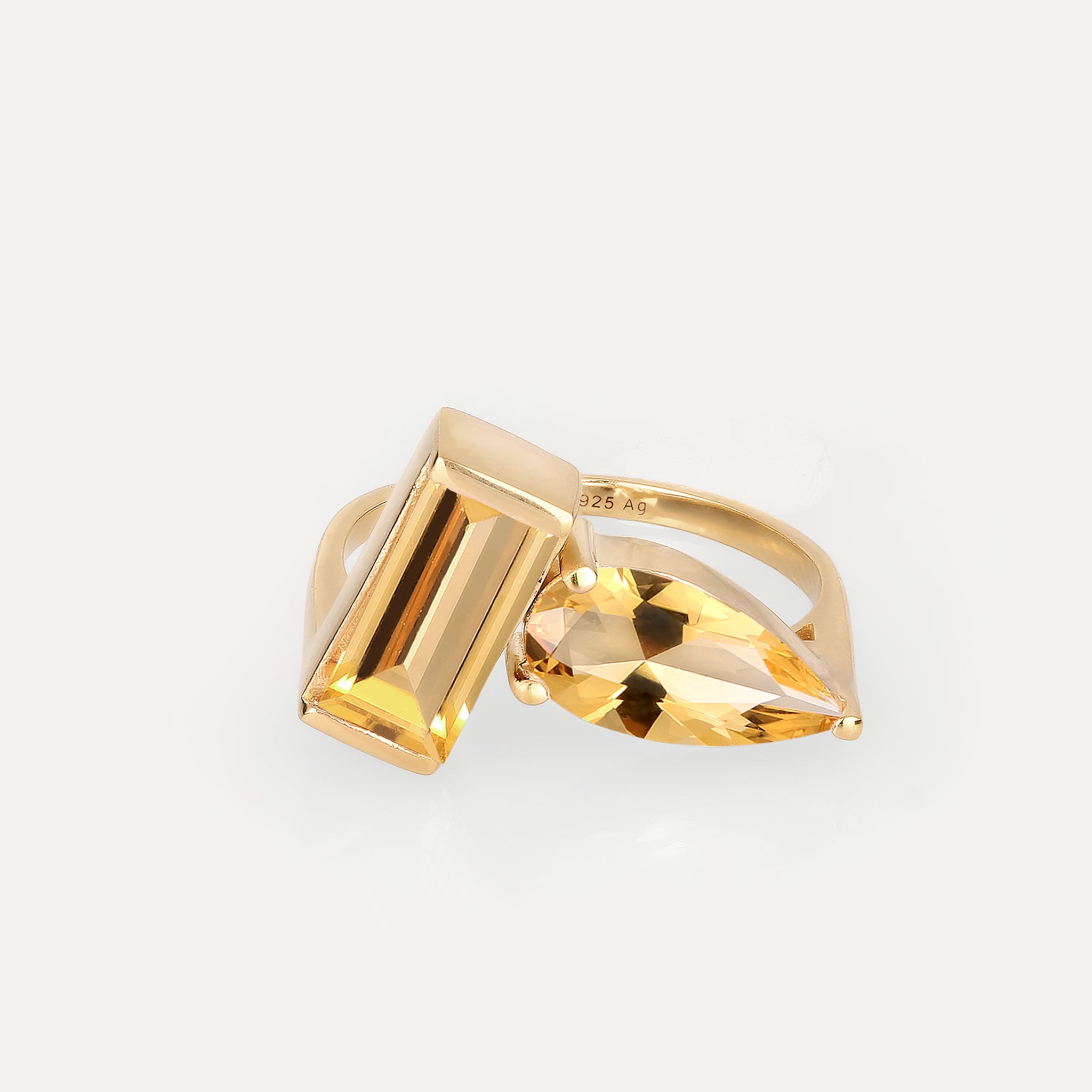 Citrine Balance Ring