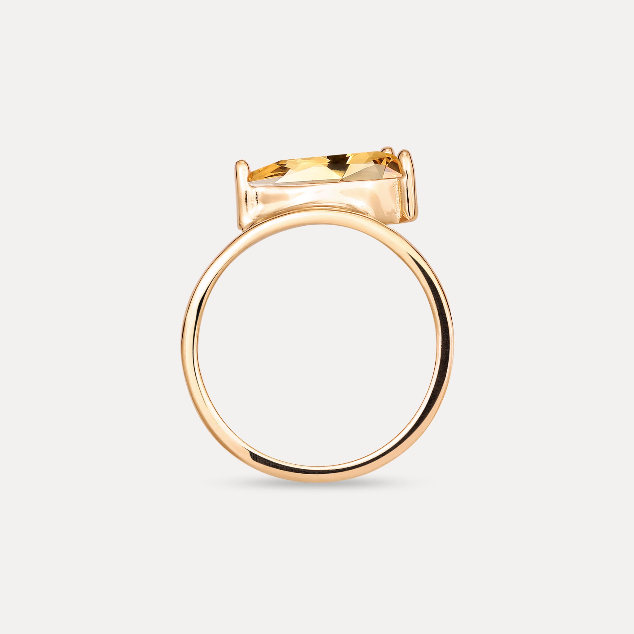 Beryl Balance Drop Ring