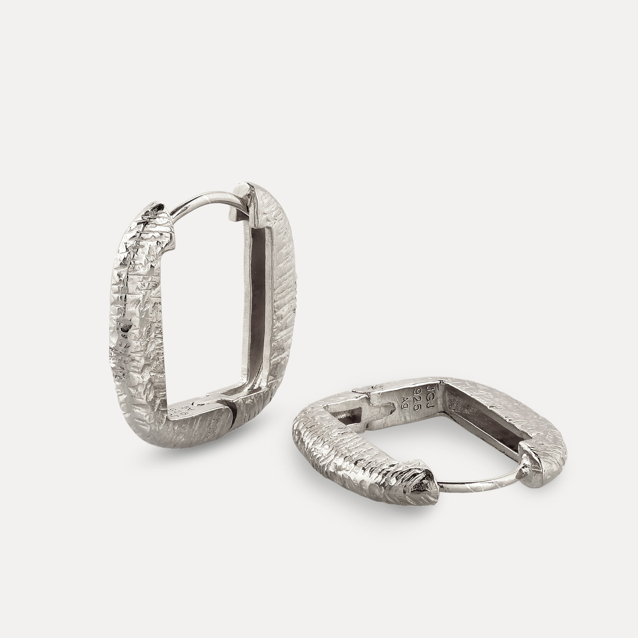 Contour Hoops Earrrings - Antique