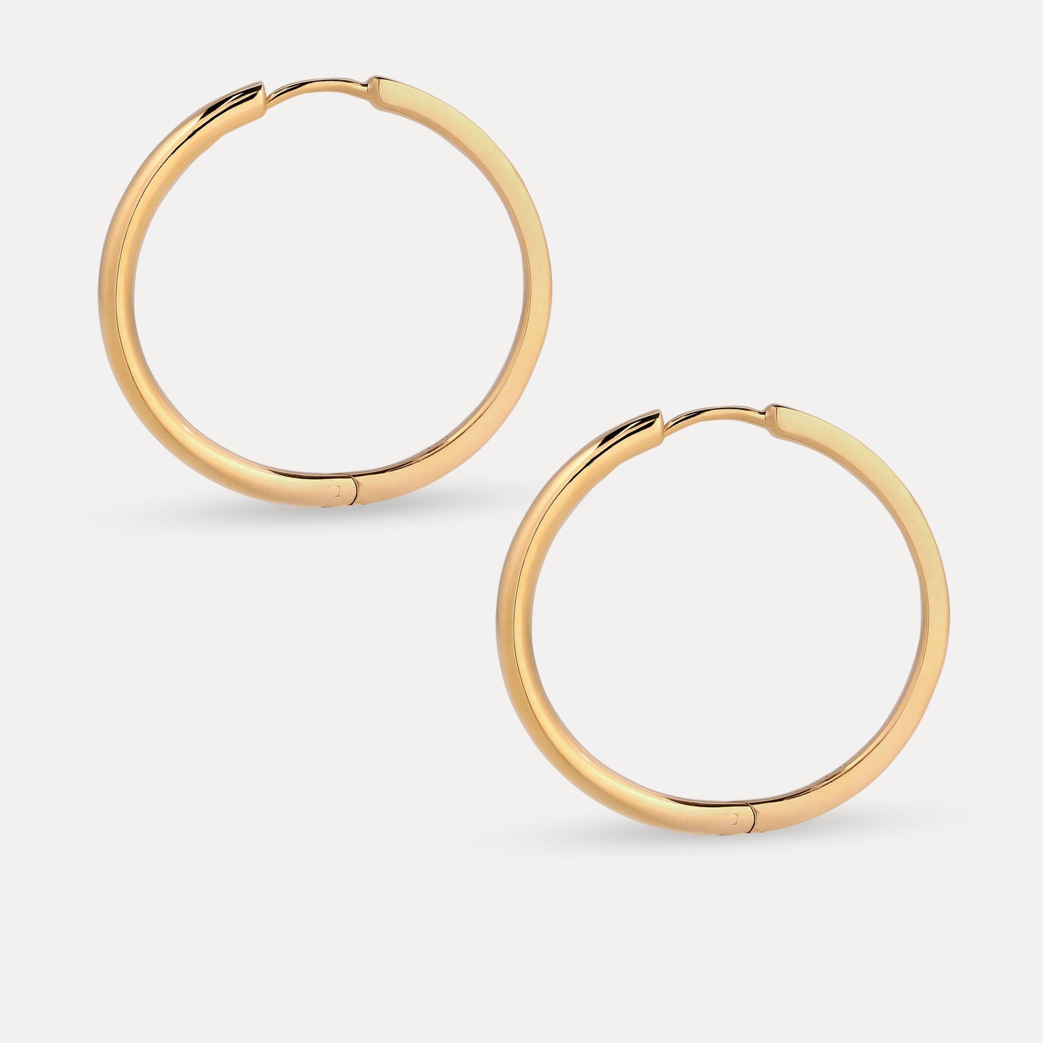 Double-Sided Hoops Earrings