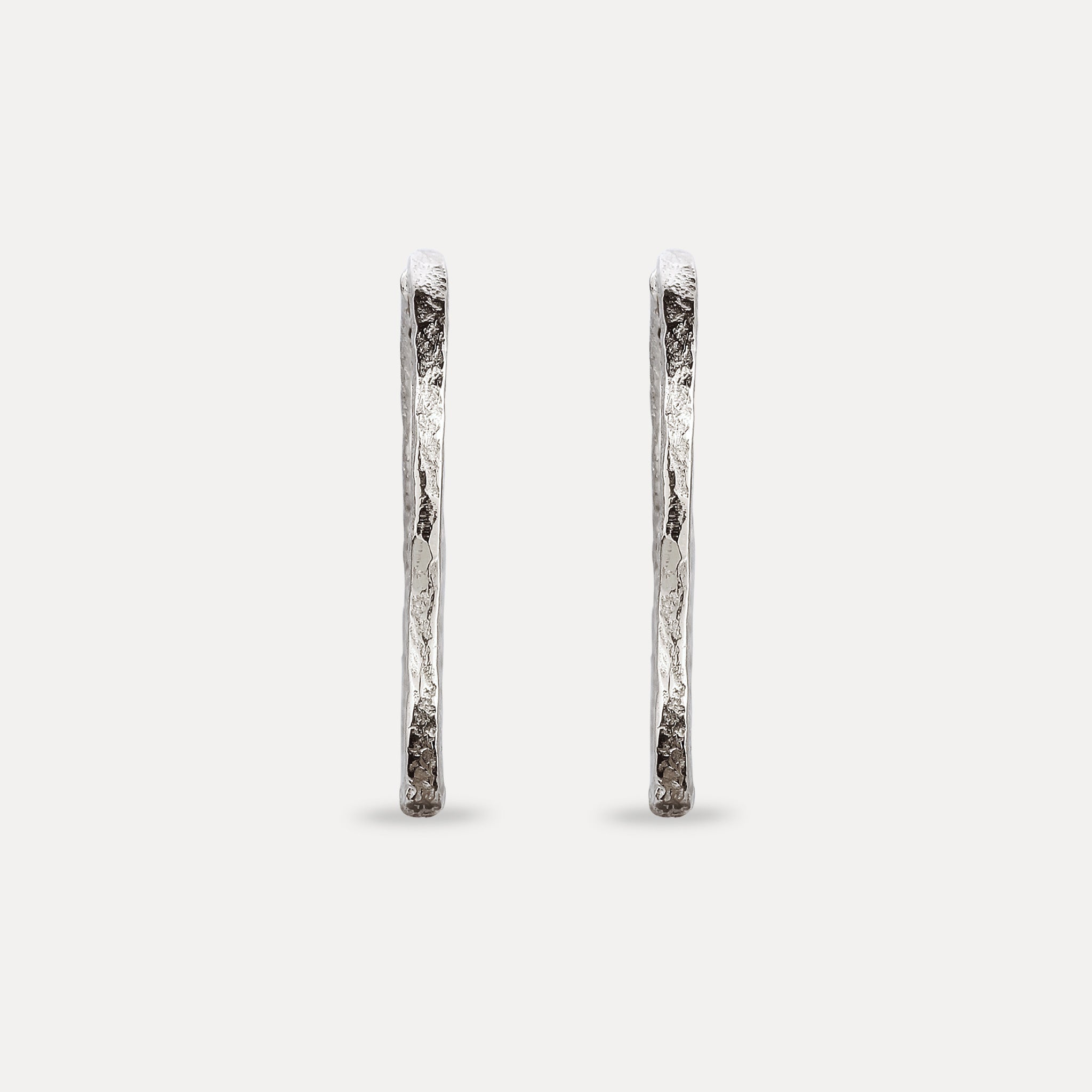 Double-Sided Hoops Earrings - Antique