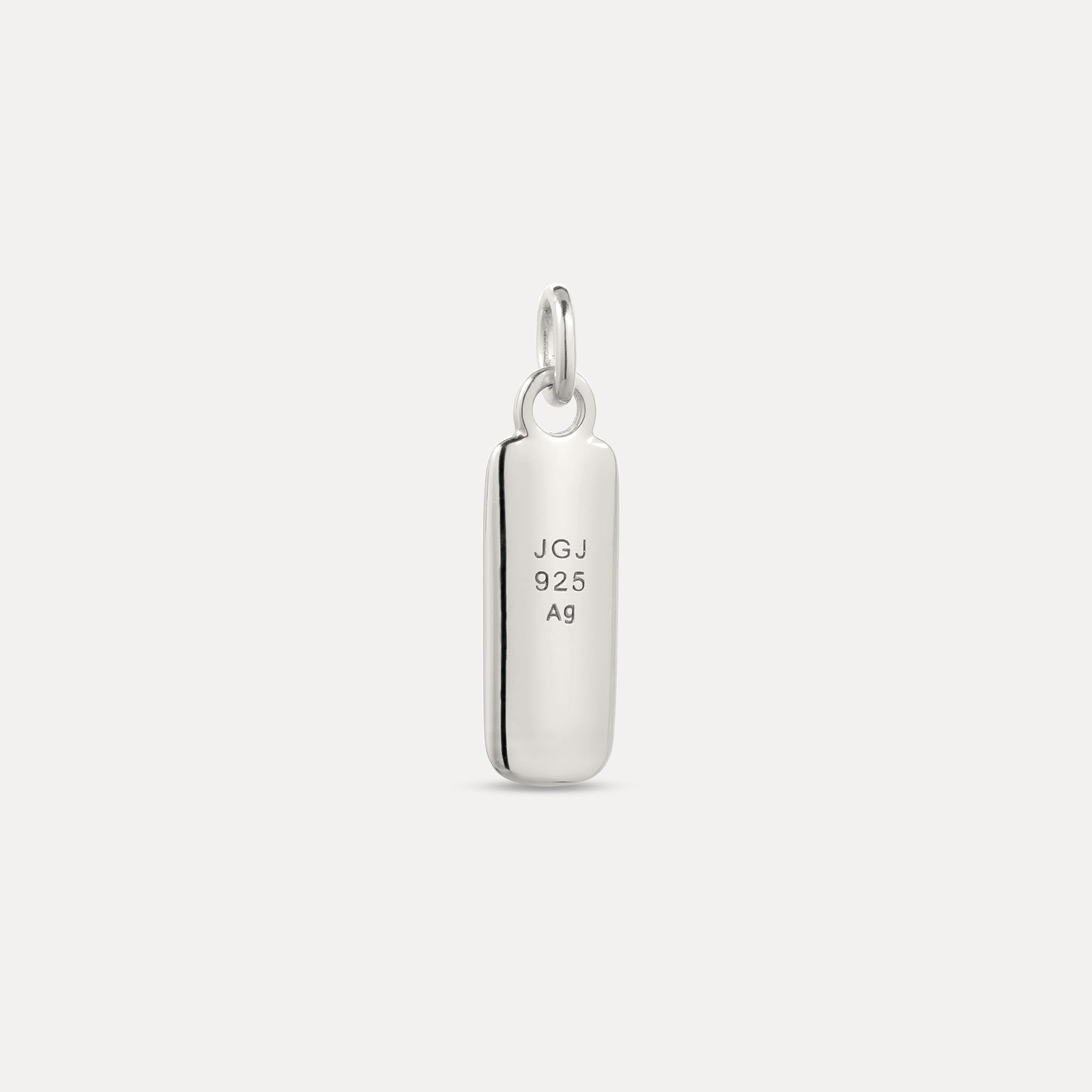 Engravable Contour Bar Pendant