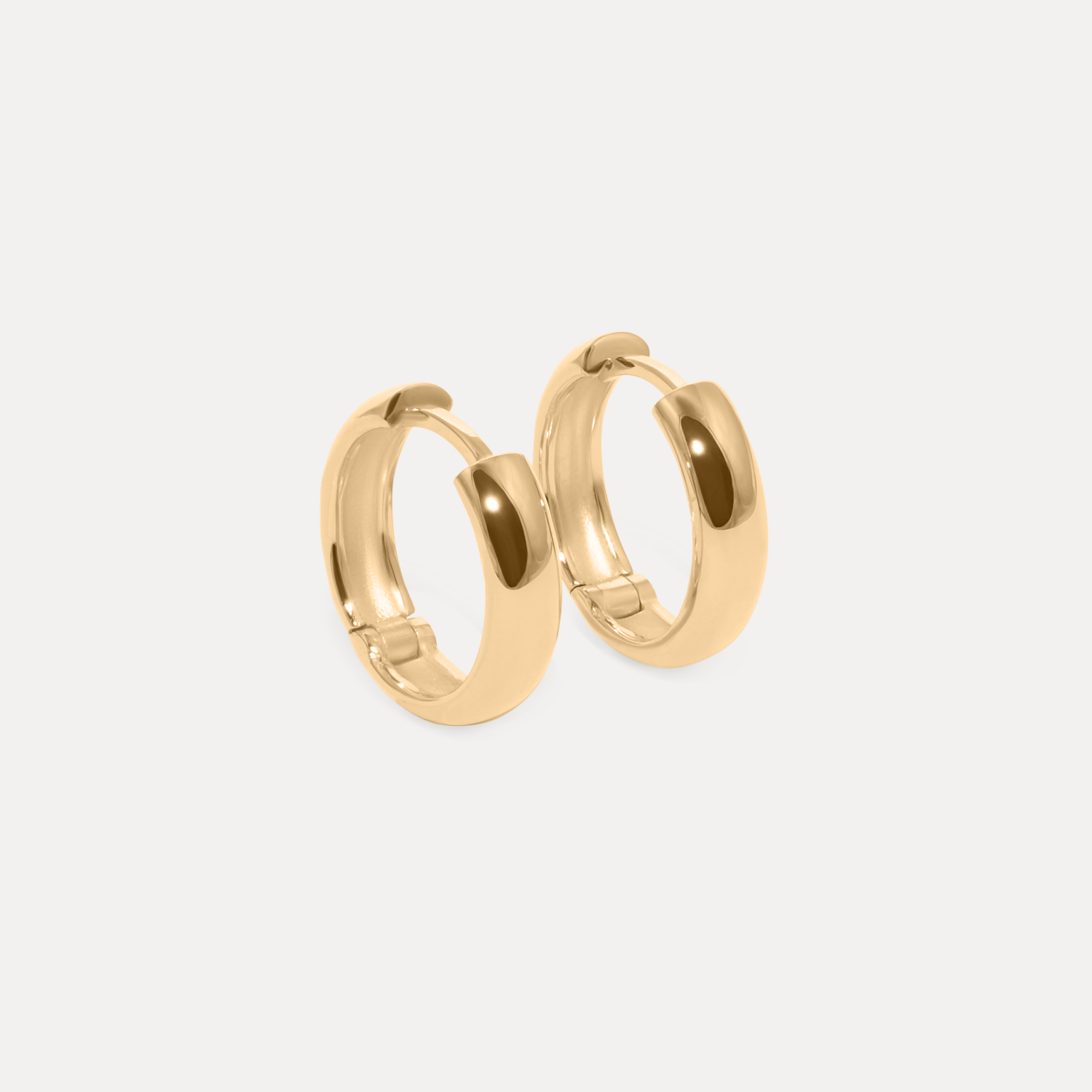 Mom Band Hoop Earrings