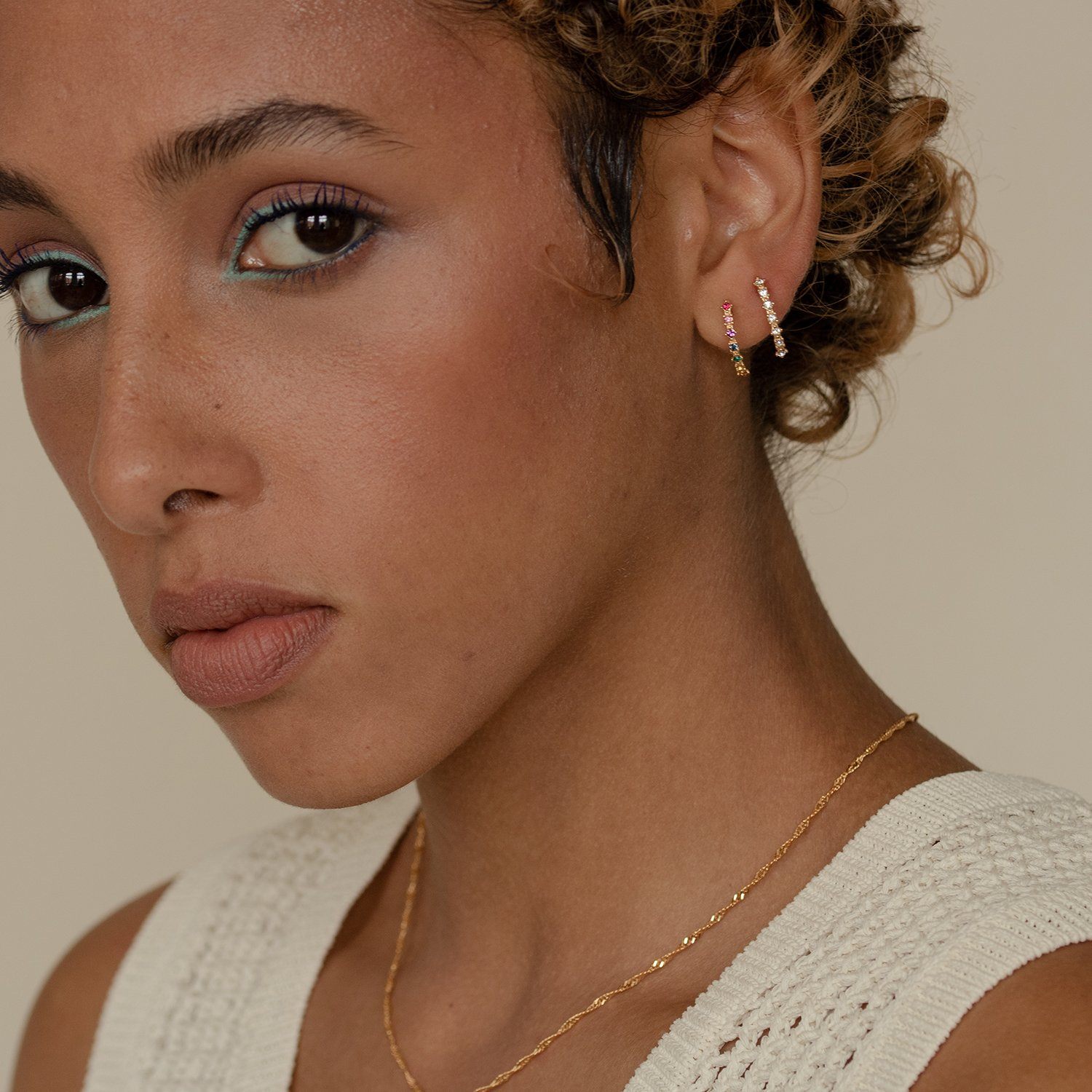 Rainbow Delight Drop Earrings