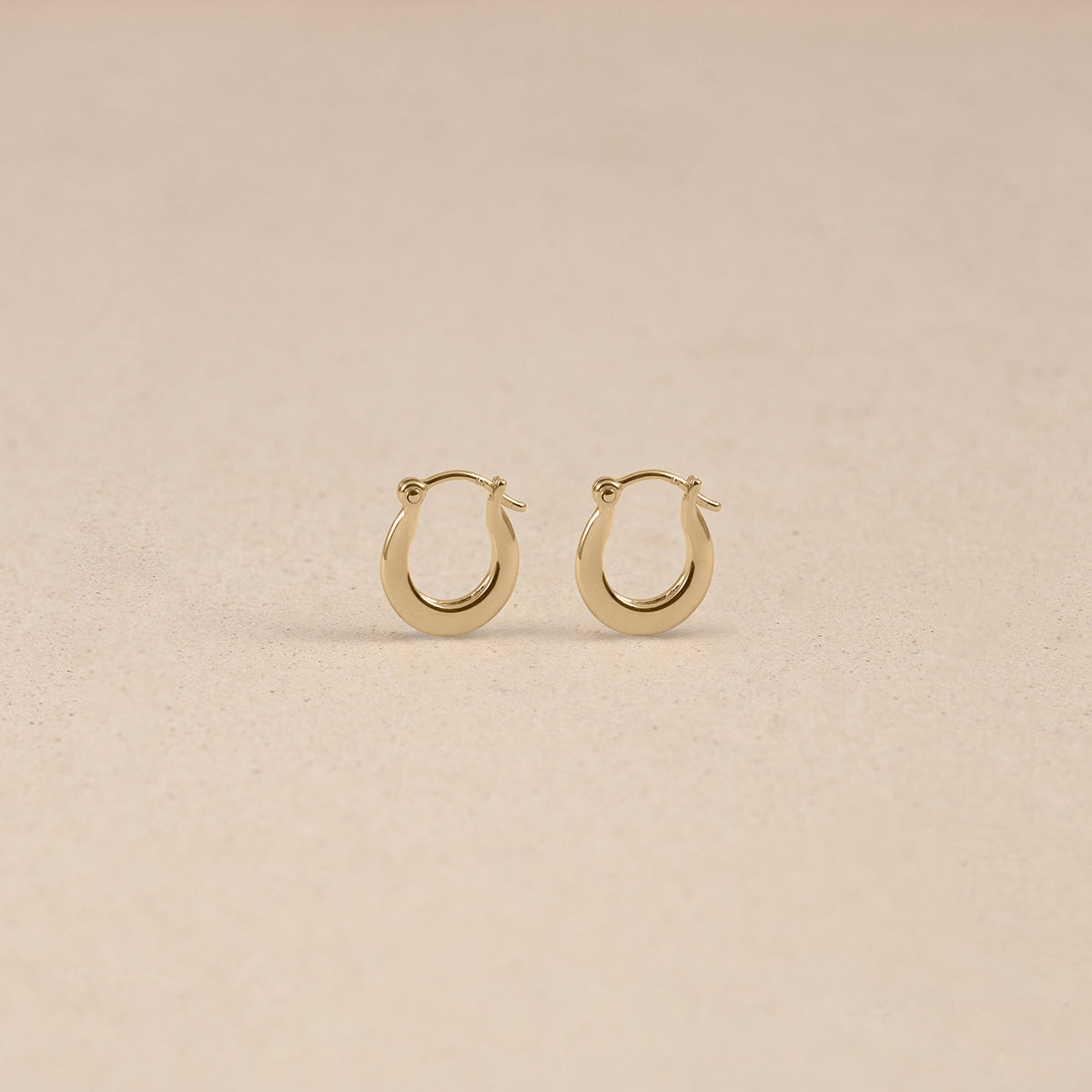 Mini Drop Huggies | 14k Gold