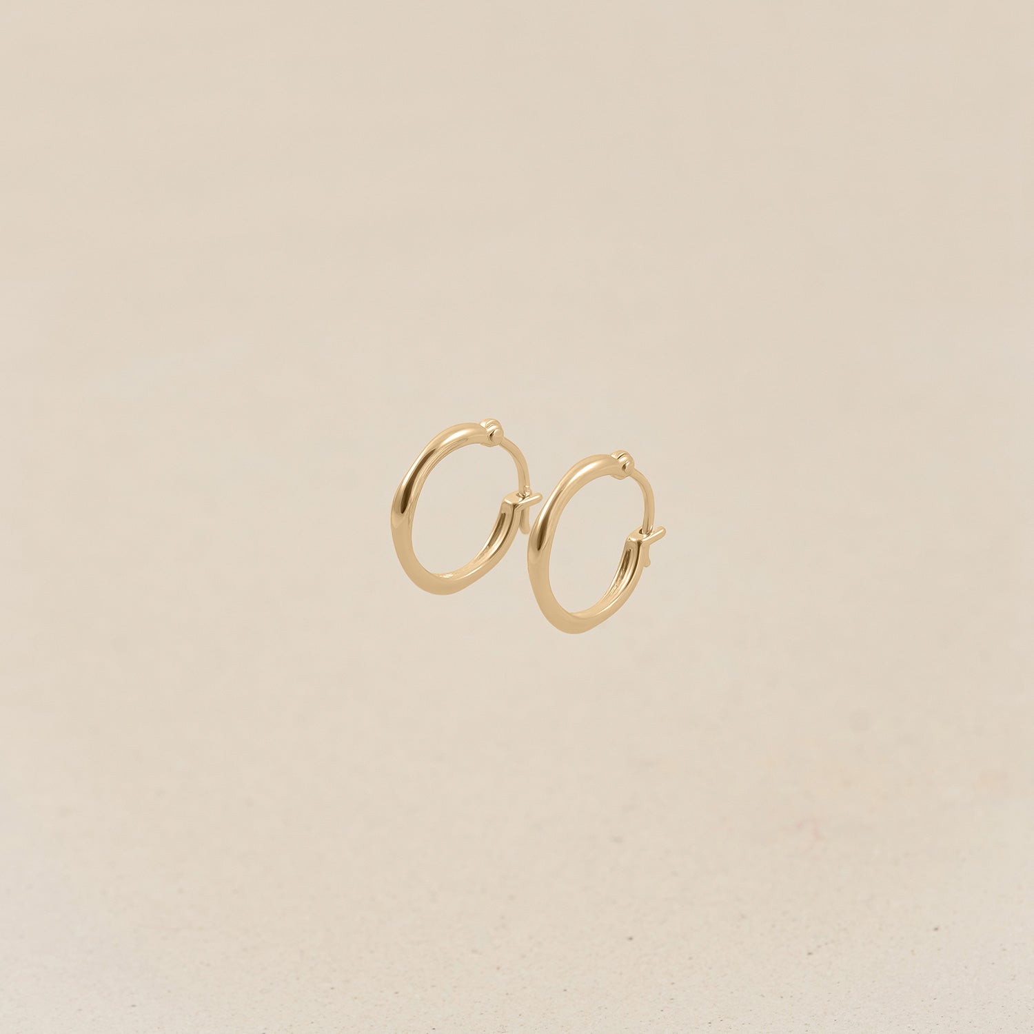 Mini Organic Huggies | 14k Gold