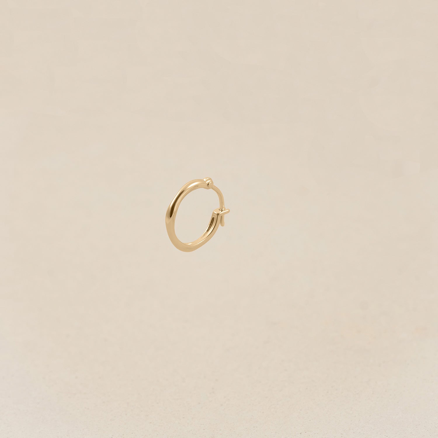 Mini Organic Huggies | 14k Gold
