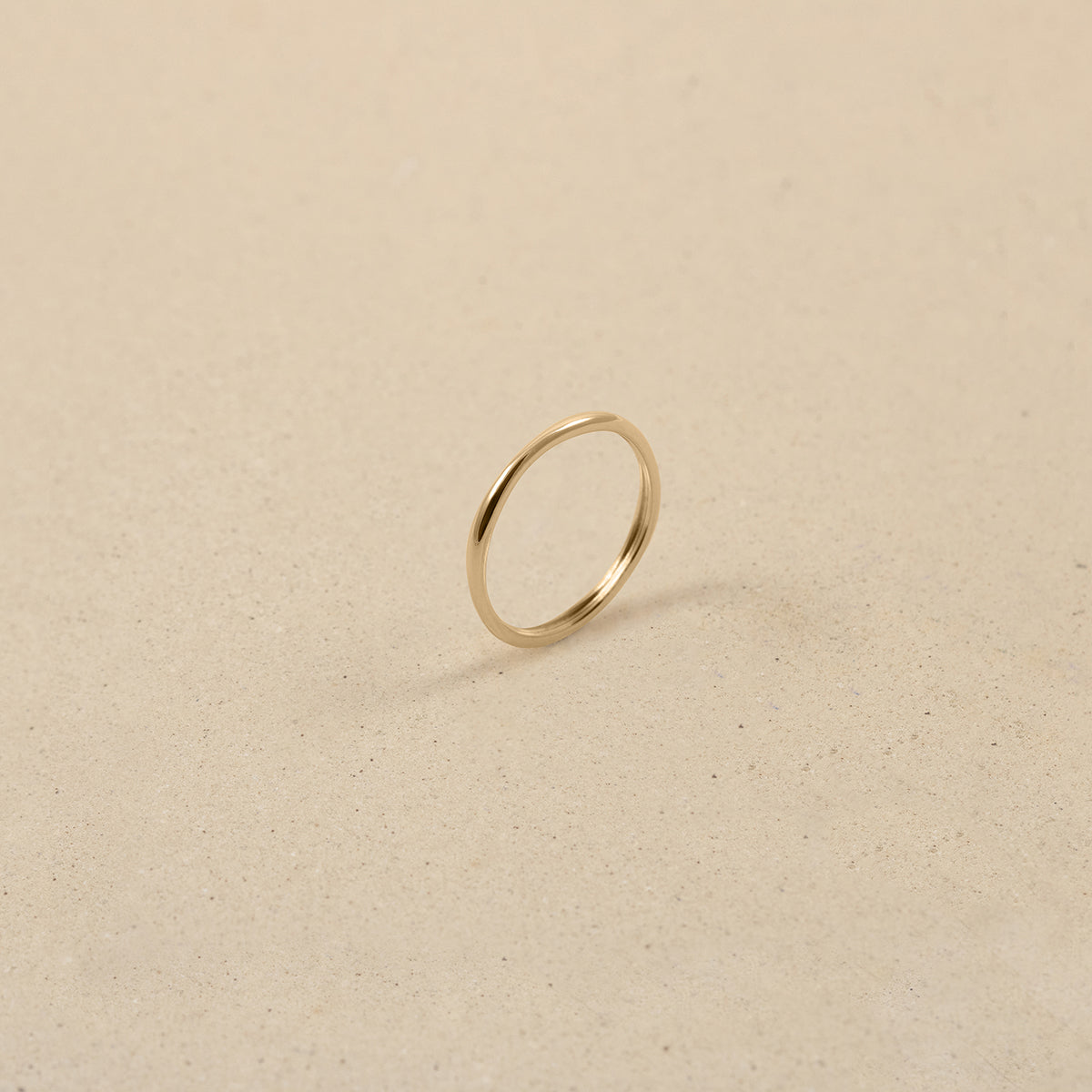 Mini Organic Ring | 14k Gold