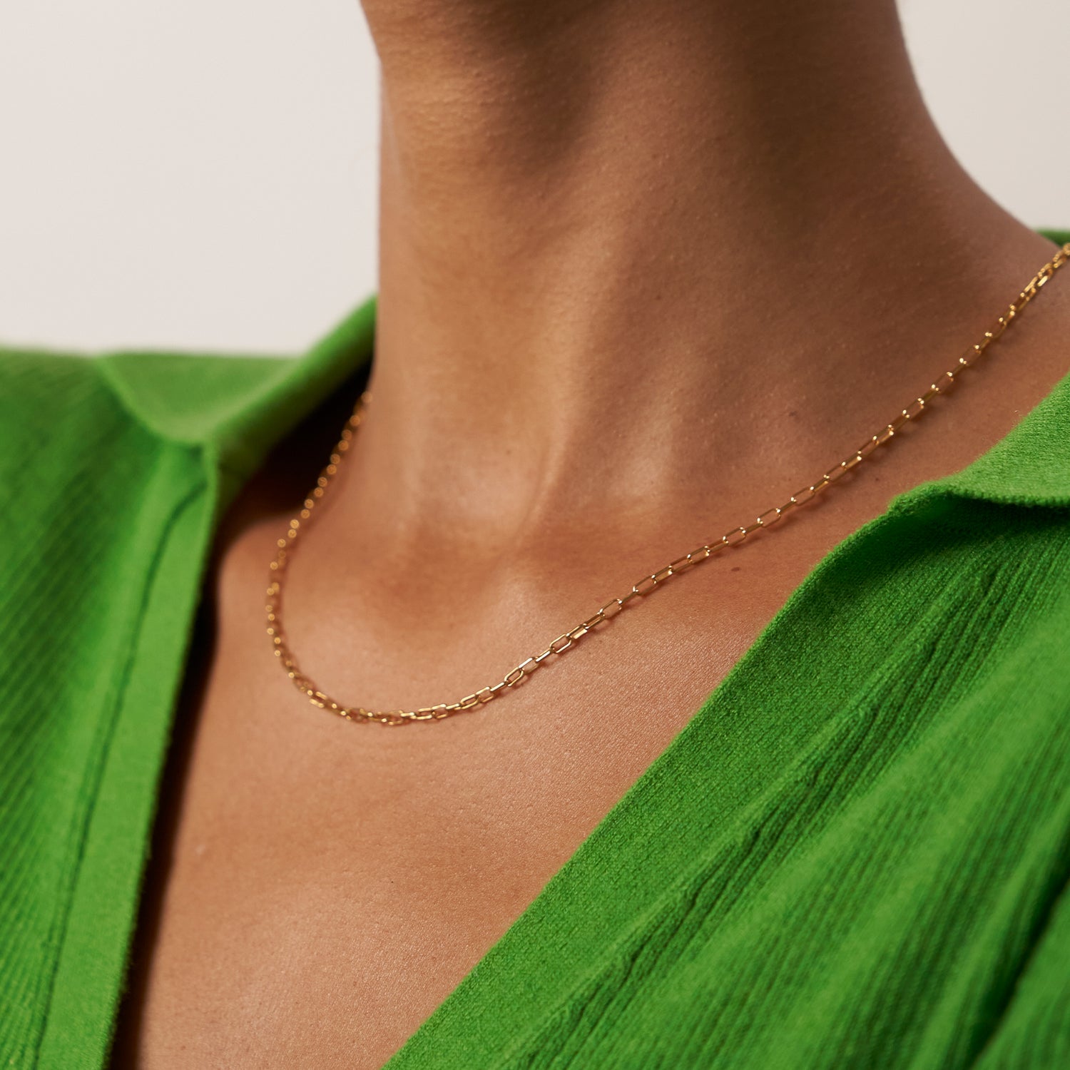 Catena Long Link Necklace