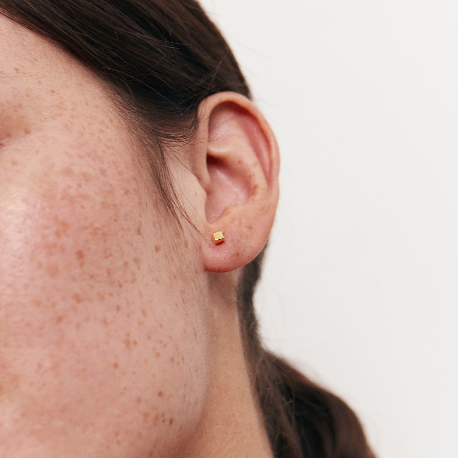 Cube Stud Earrings