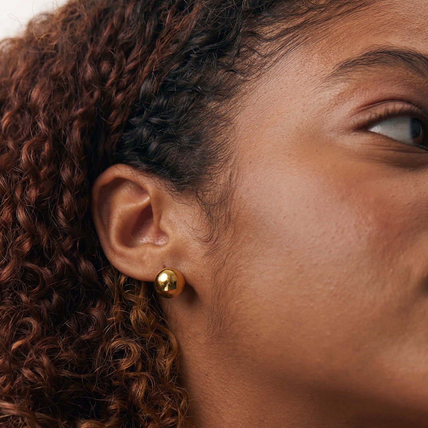 Dome Stud Earrings