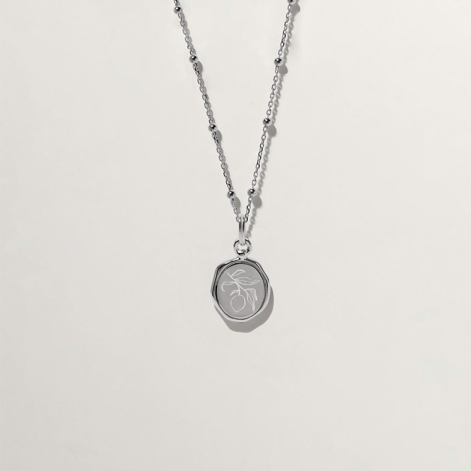 Eden Lemon Seal Necklace