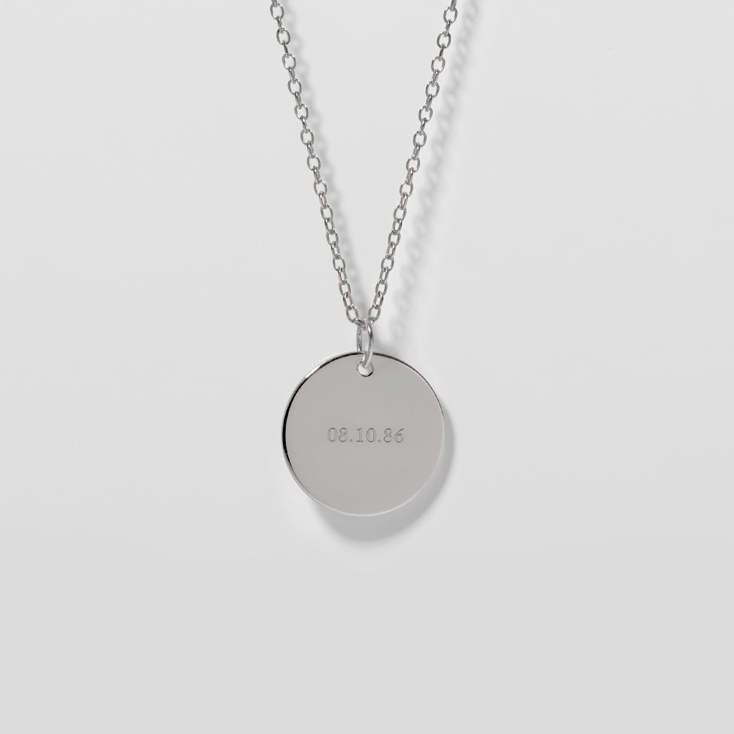 Engravable Plate Necklace
