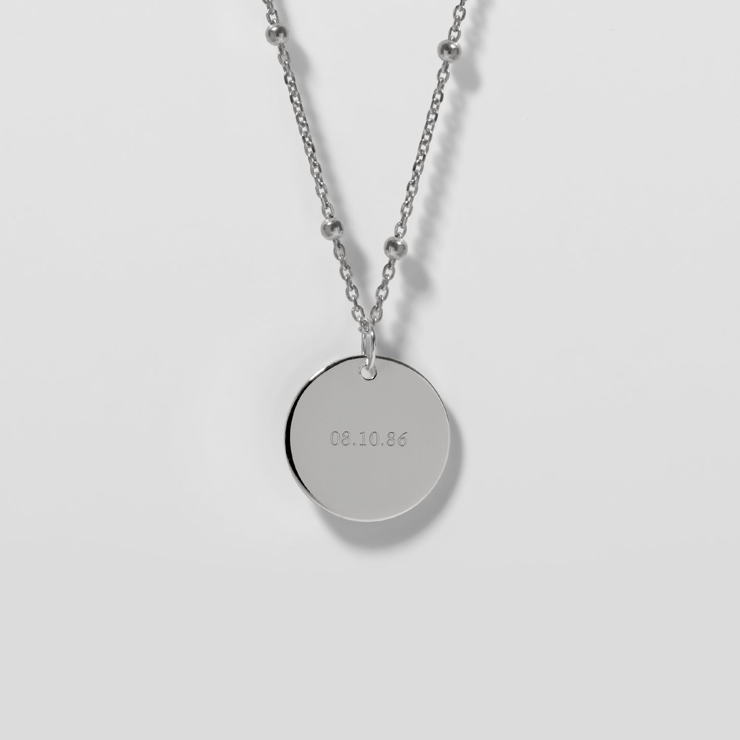 Engravable Plate Necklace