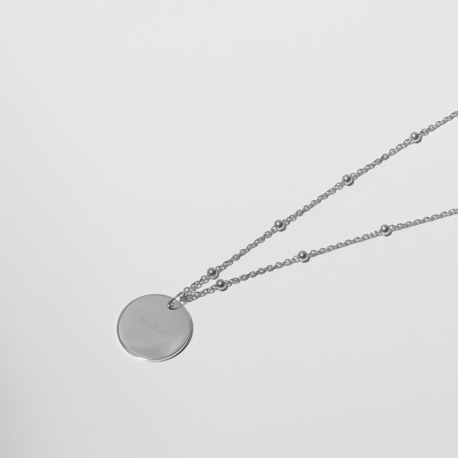 Engravable Plate Necklace