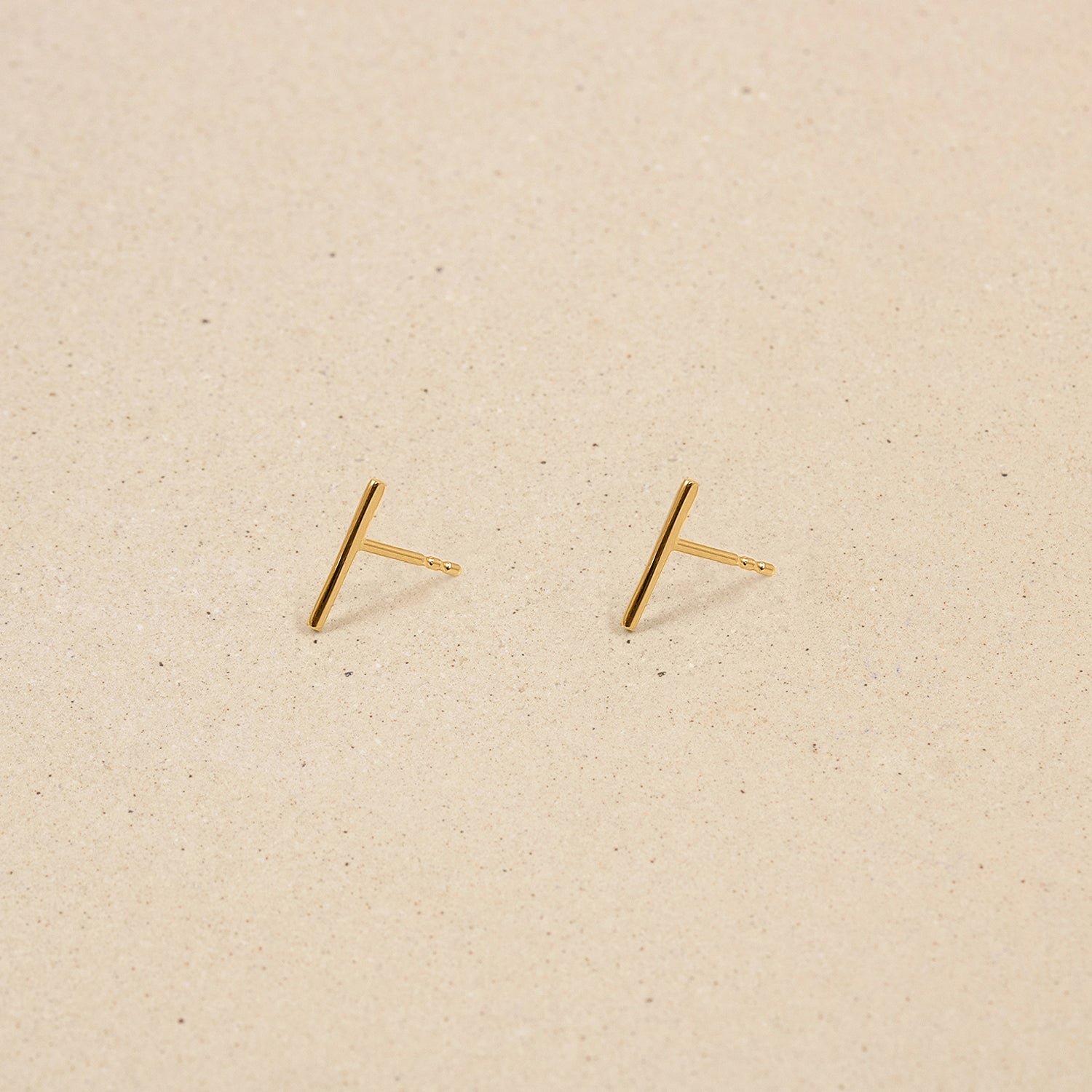 Twist Bar Stud Earrings