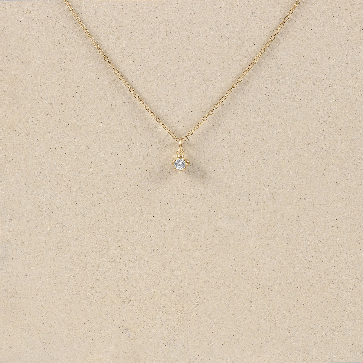 Diamond Lux Necklace | 14k Gold