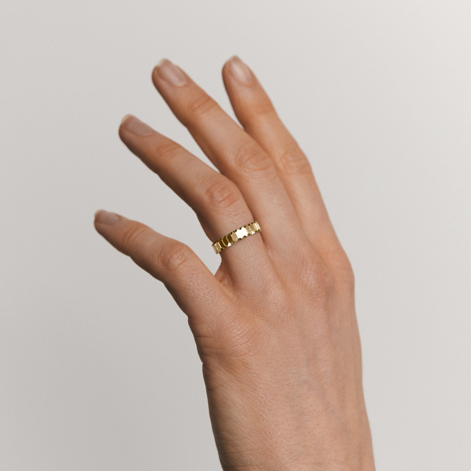 Scale Fair Band | 14k Gold
