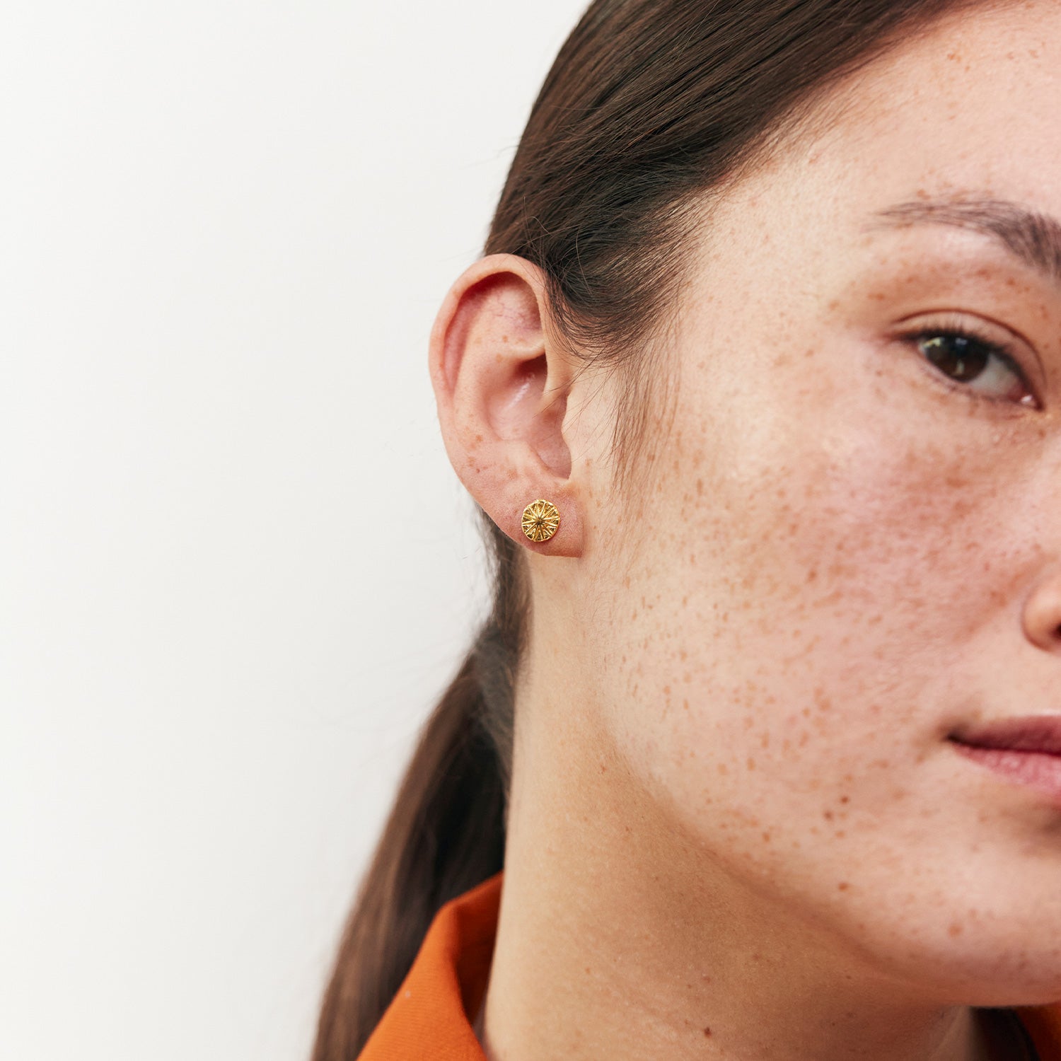 Solar Eclipse Stud Earrings
