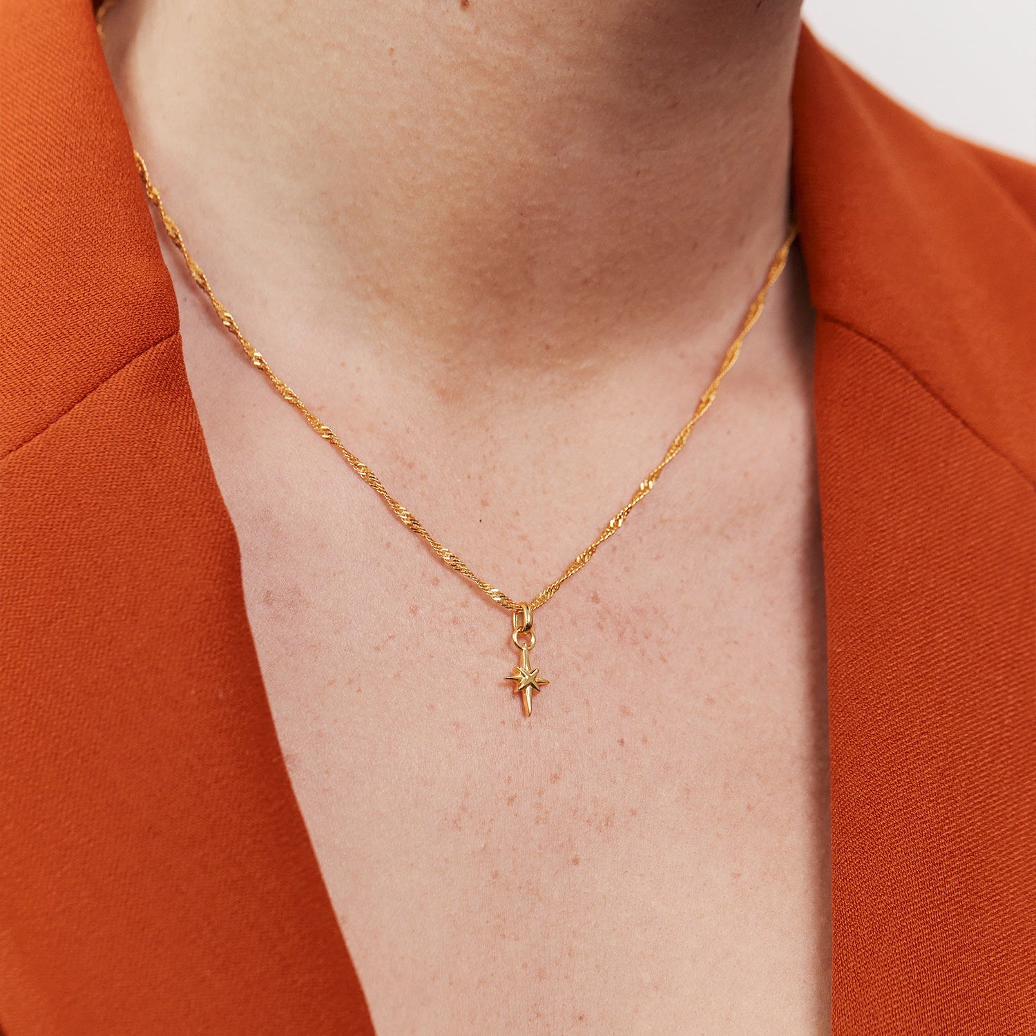 Star Light Pendant | 14k Gold