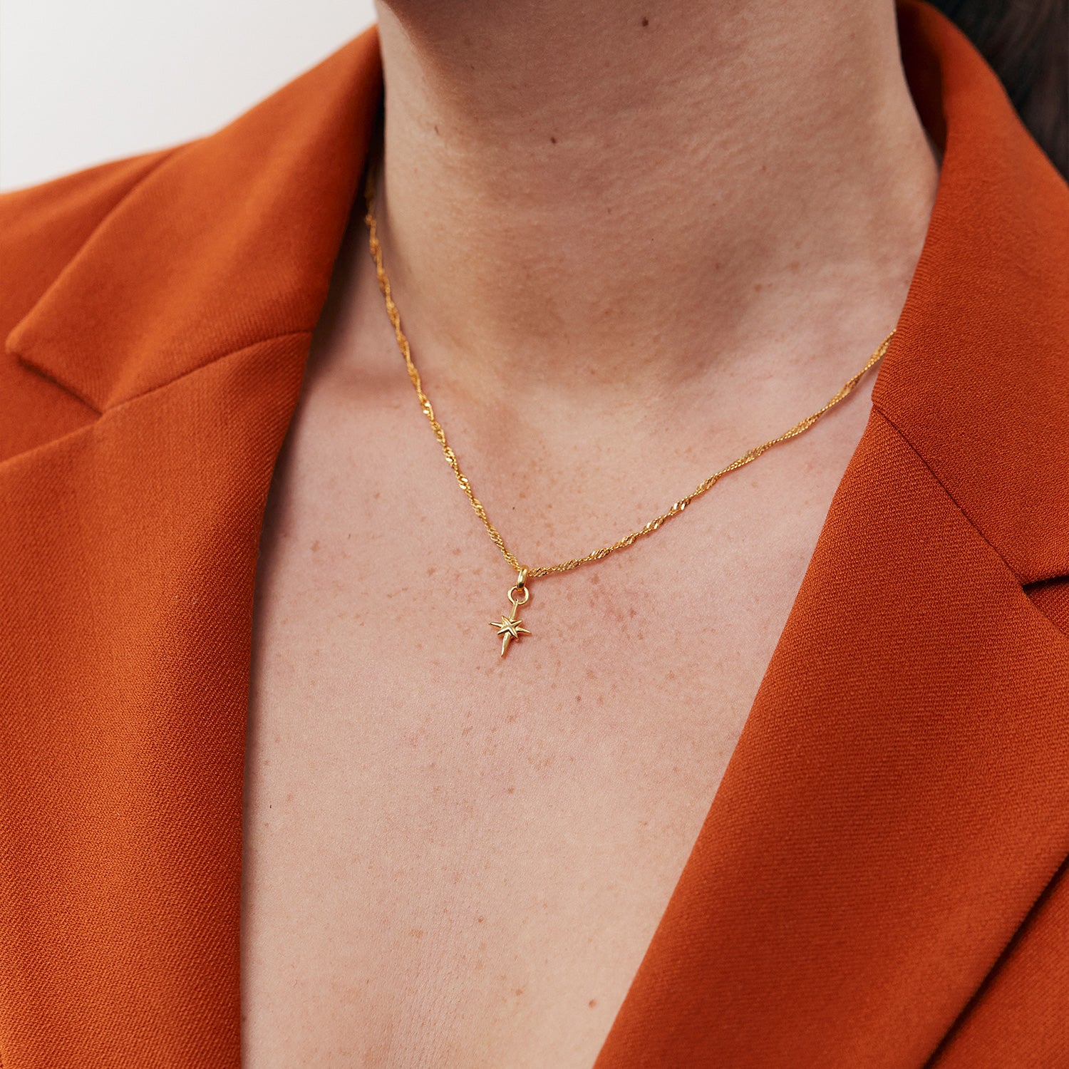 Star Light Pendant | 14k Gold