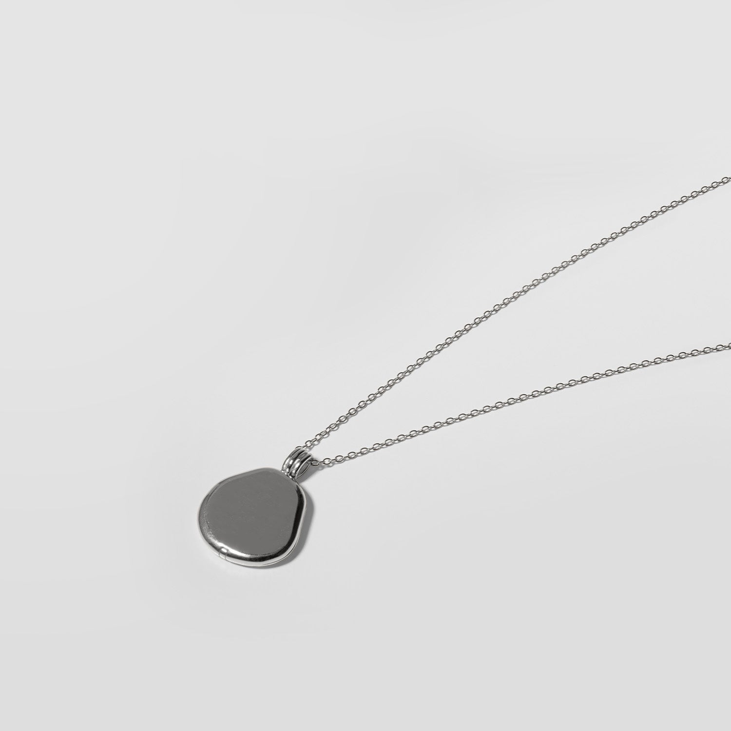 Organic Liquid Locket Necklace