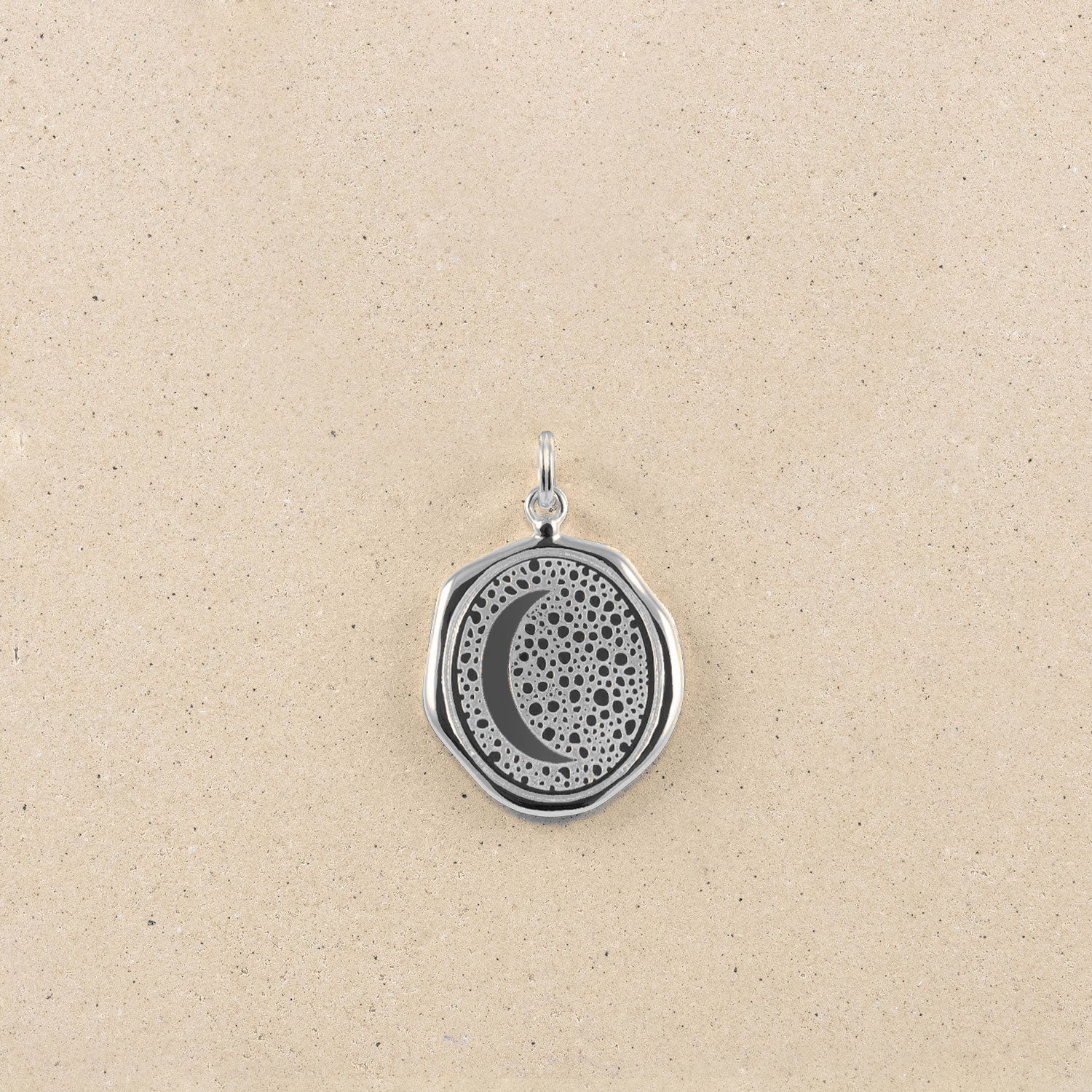 Moon Large Seal Pendant