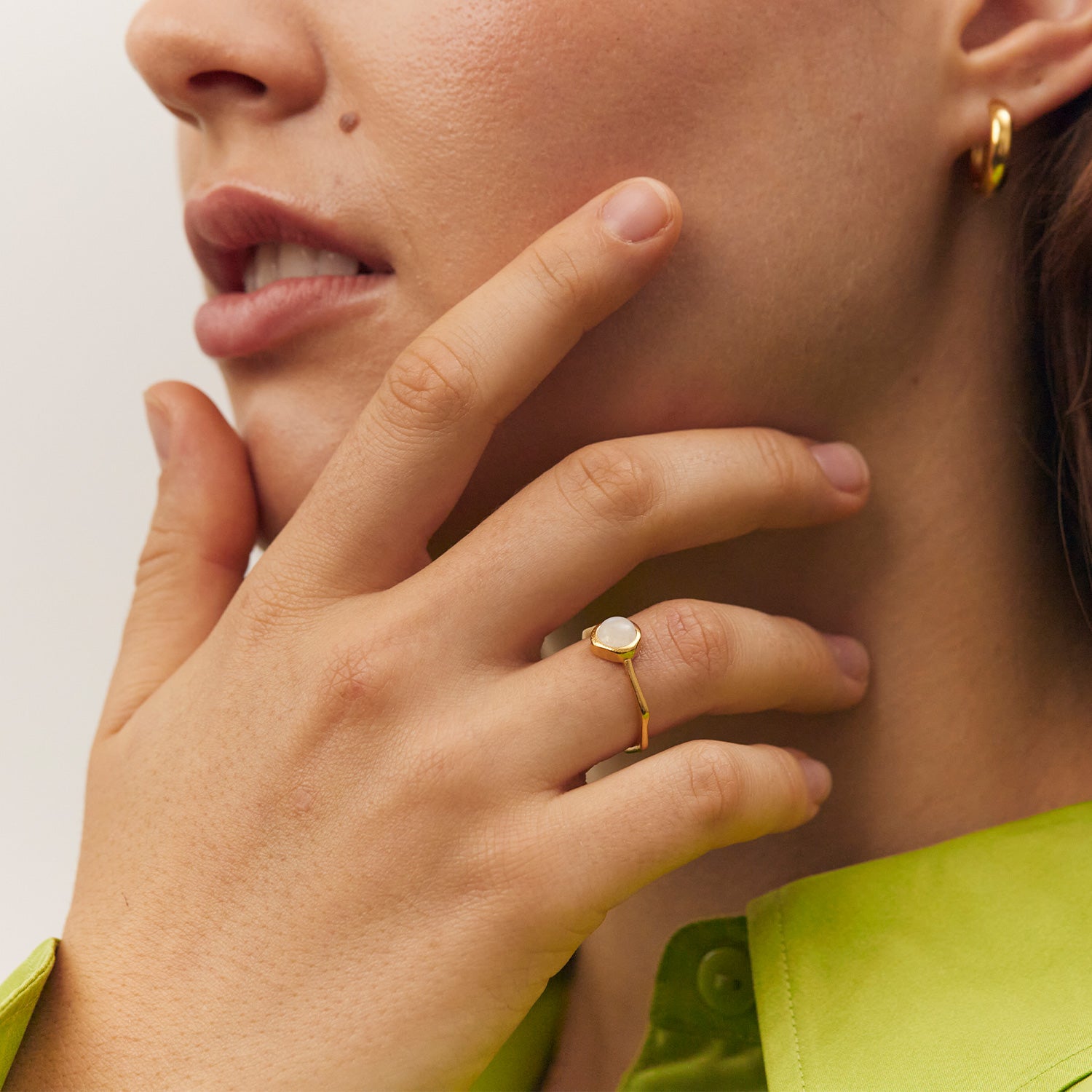 Zodiac Birthstone Ring | 14k Gold
