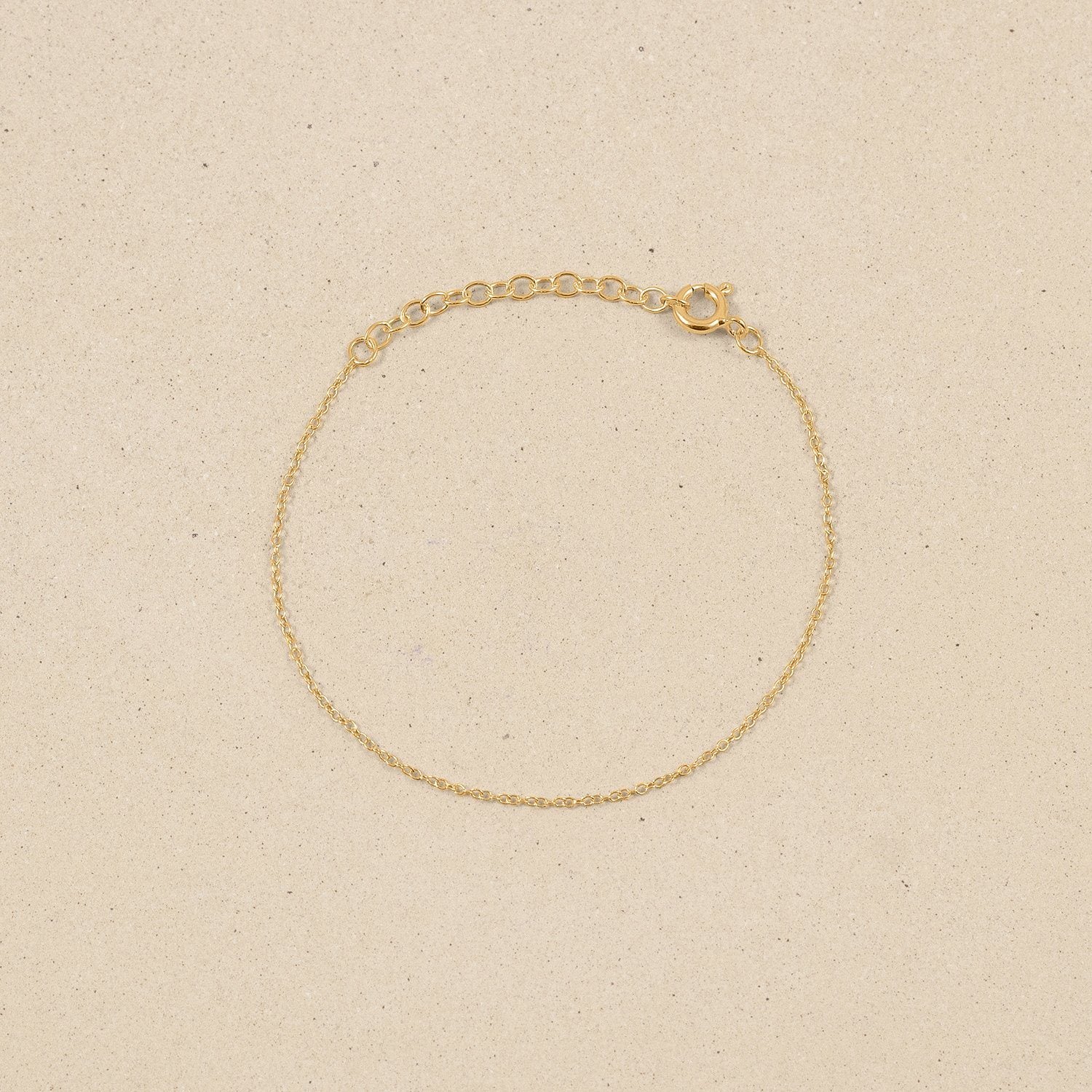 Ankerkette Armband Jewelry stilnest 24ct Gold Vermeil