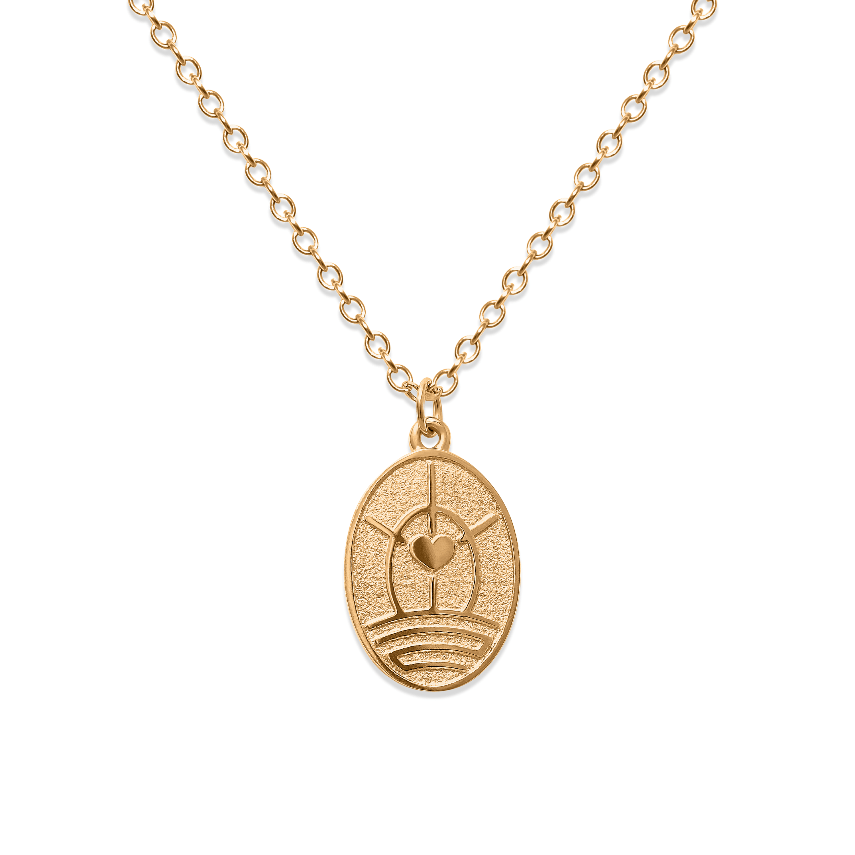 Gypsy Girl Map Kette Jewelry jacko-wusch 925 Silver Gold Plated M (60cm)