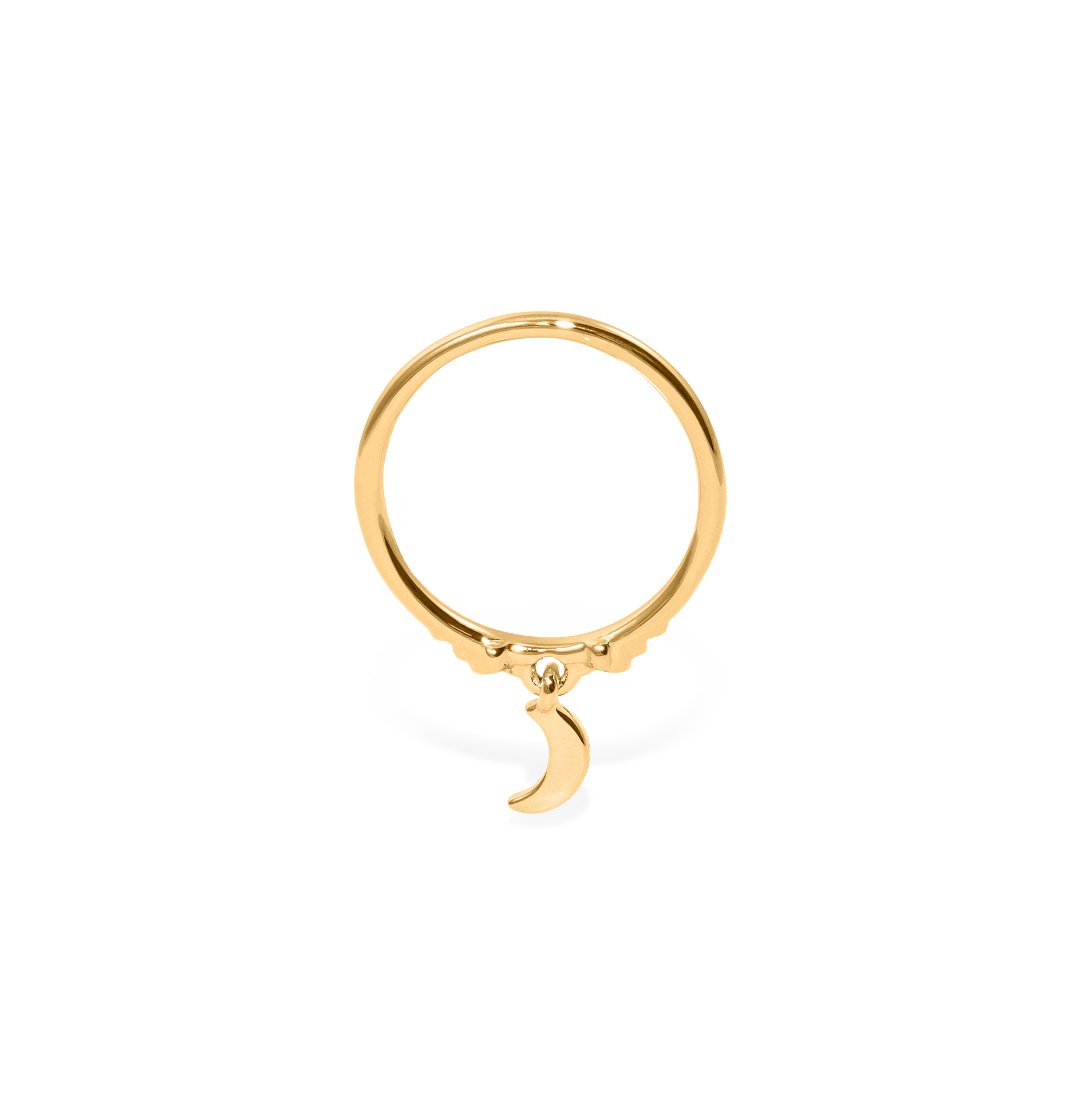 Magic Spell Charm Ring Nr.2 Jewelry jacko-wusch 925 Silver Gold Plated XS - 49 (15.6mm)