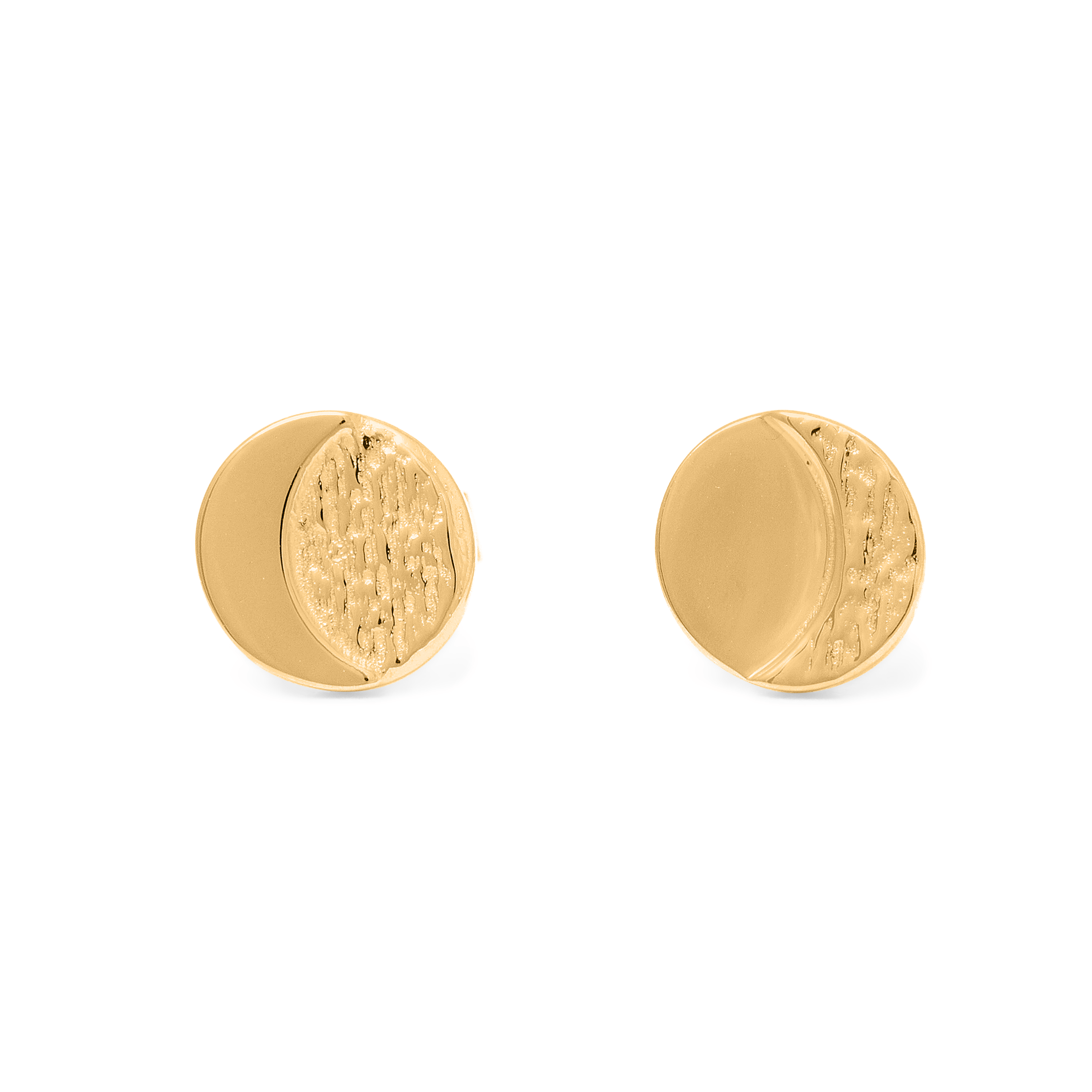 Ours Moon Phases Nr.3 Ohrringe Jewelry ella-thebee 925 Silver Gold Plated
