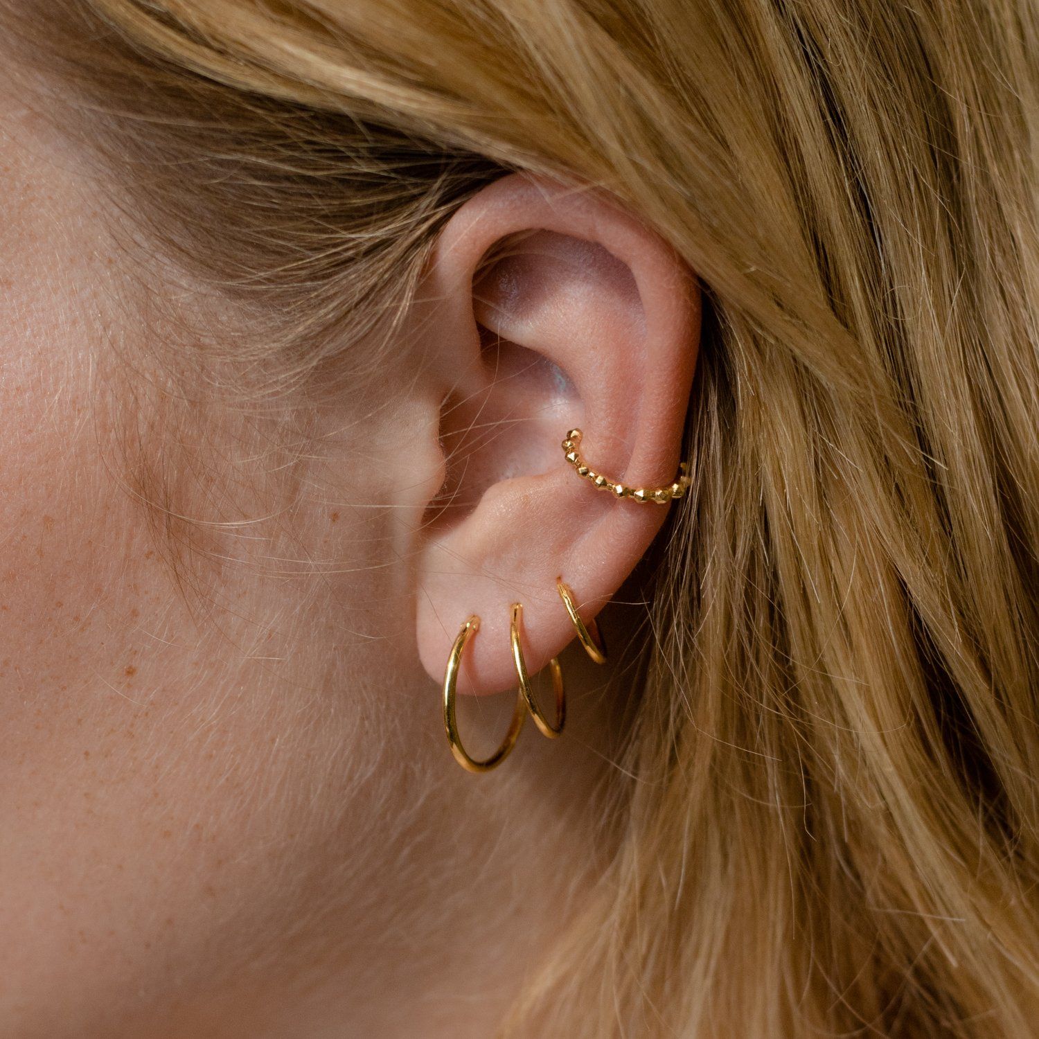 Party Stack Earcuff - Solid Gold Jewelry Stilnest