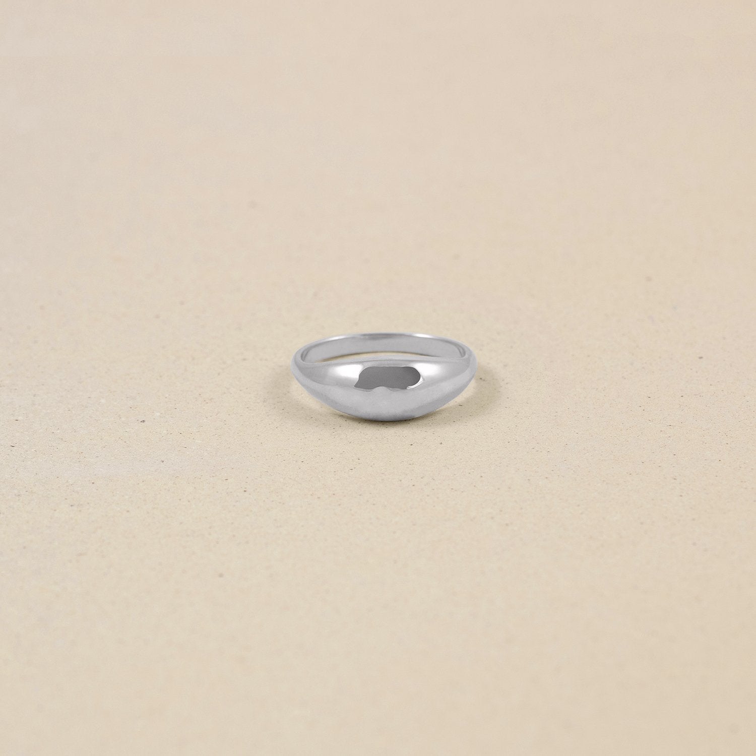 Ring Produktion Custom Ring stilnest-atelier Rhodium Plated Silver (+15 EUR) Hochglanz The Dainty (+80 EUR)