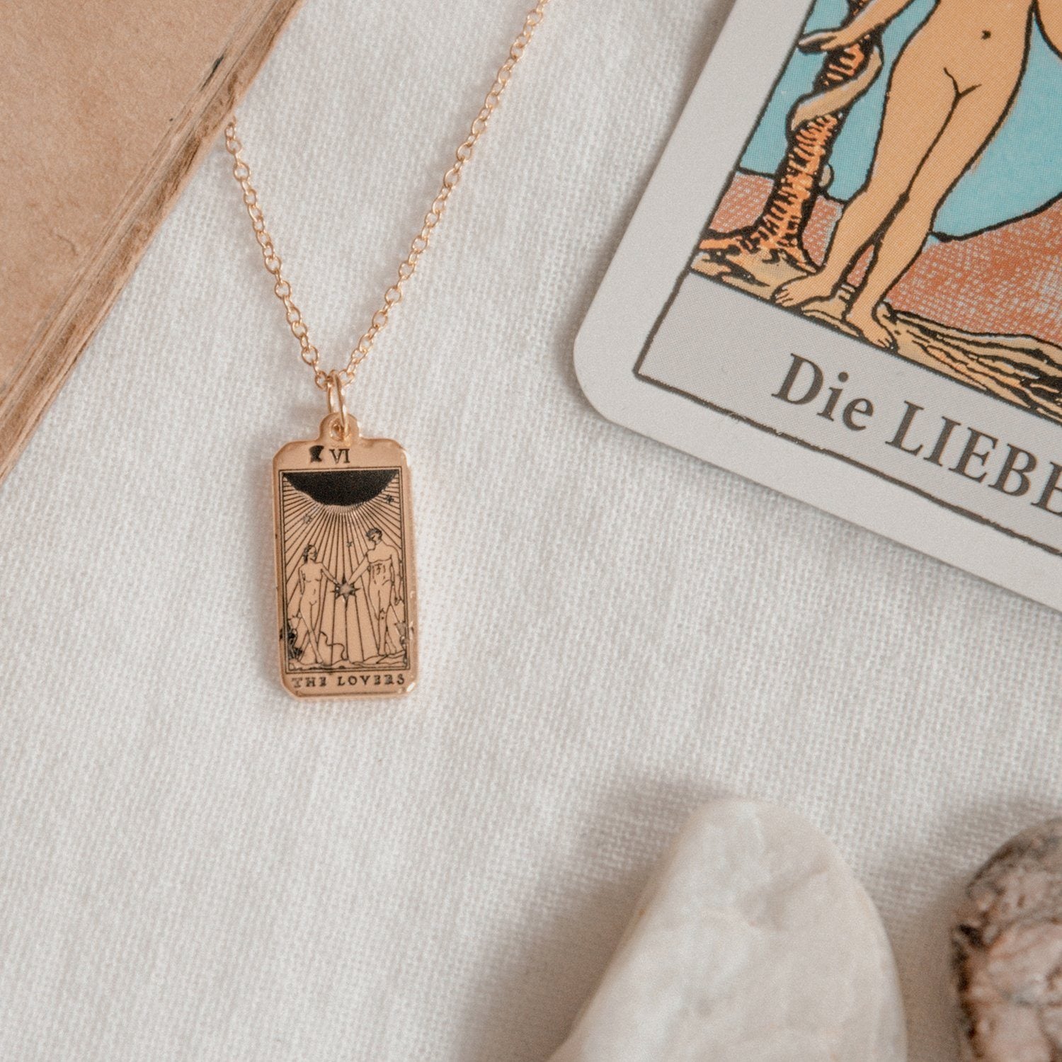 The Lovers Tarot Card Kette Jewelry jacko-wusch