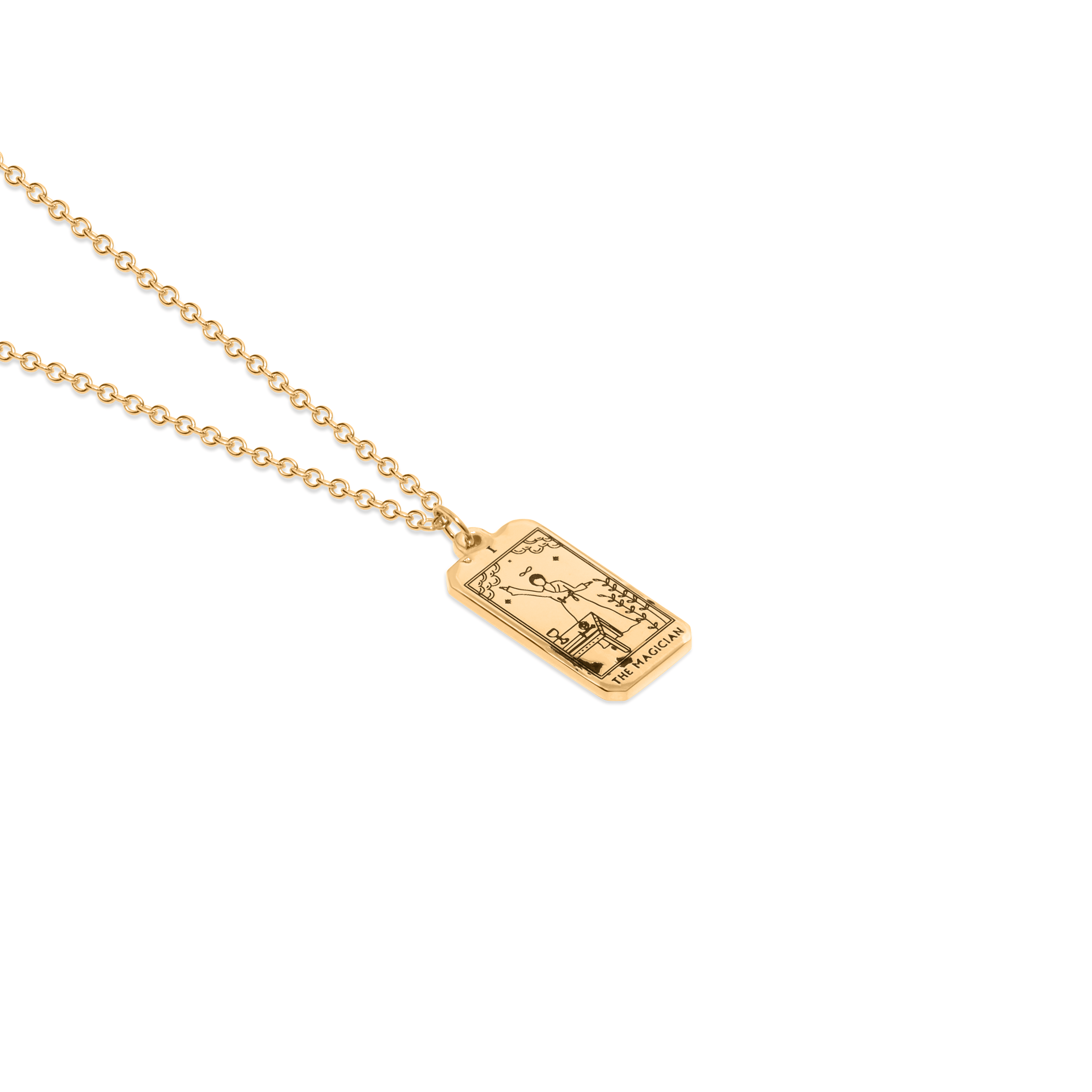 The Magician Tarot Card Kette Jewelry jacko-wusch