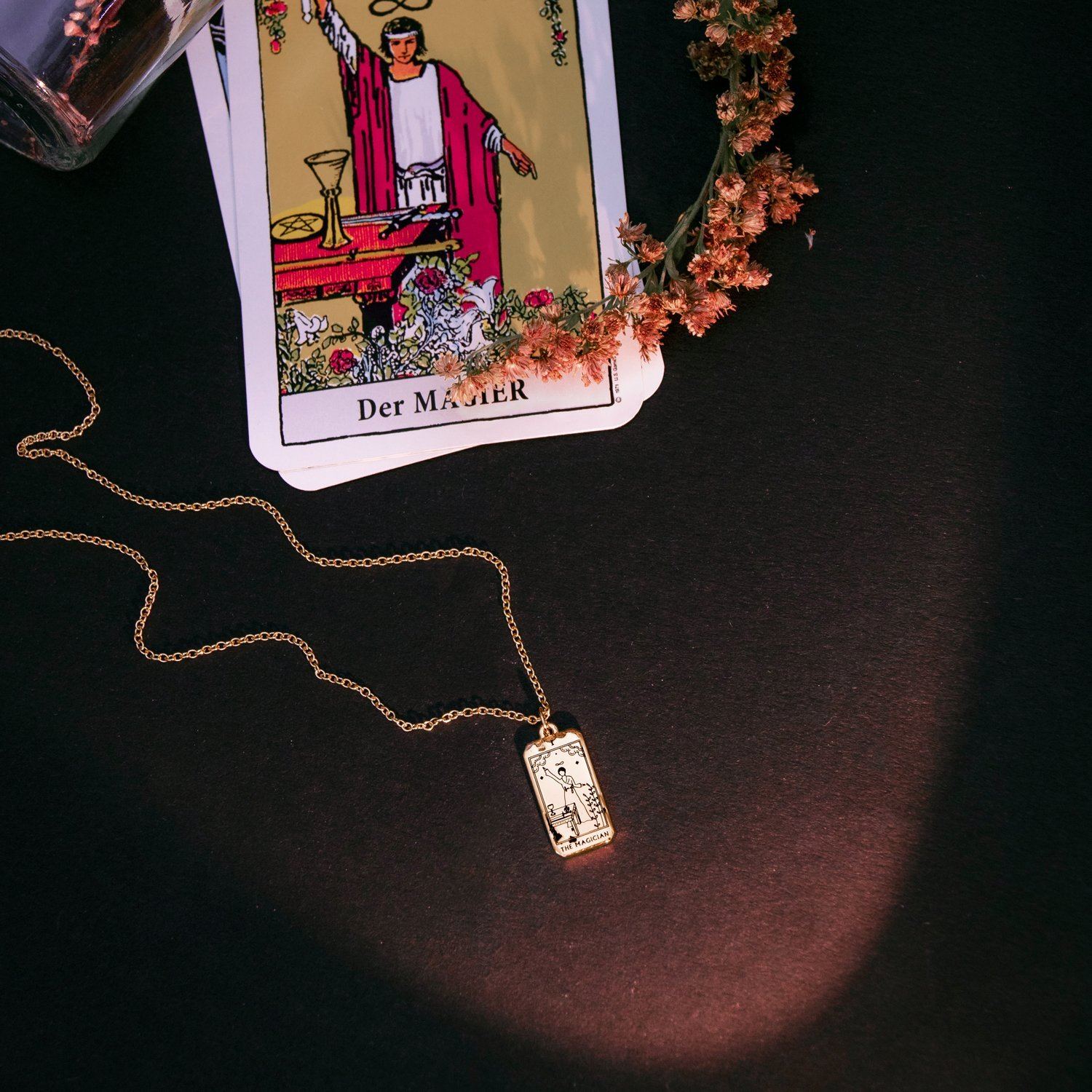 The Magician Tarot Card Kette Jewelry jacko-wusch