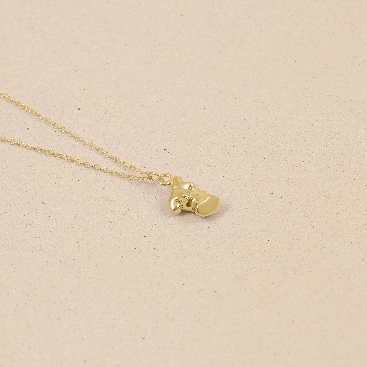 Womanhood Kette 14k Massivgold Jewelry stilnest