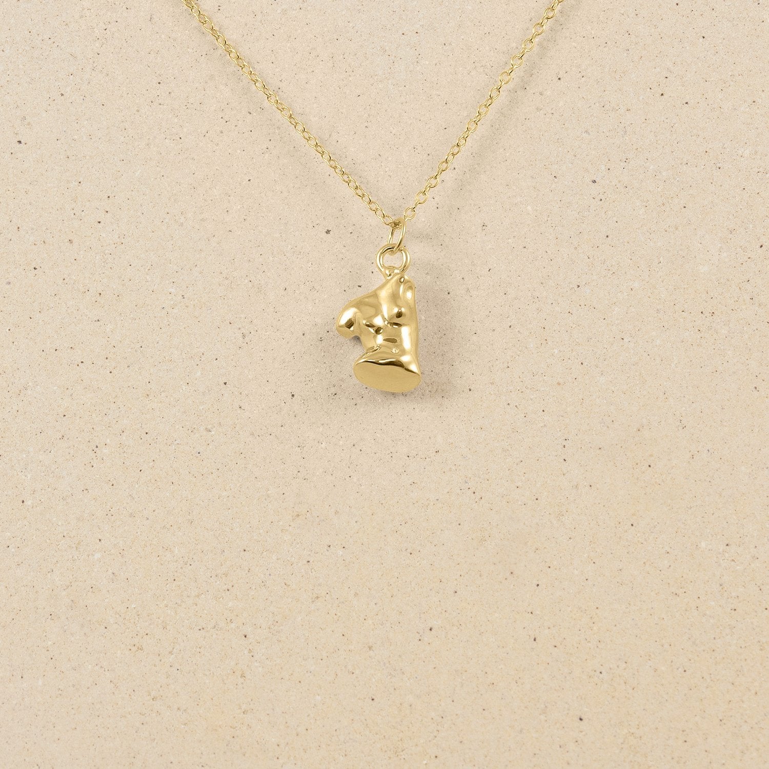 Womanhood Kette 14k Massivgold Jewelry stilnest S (45cm)