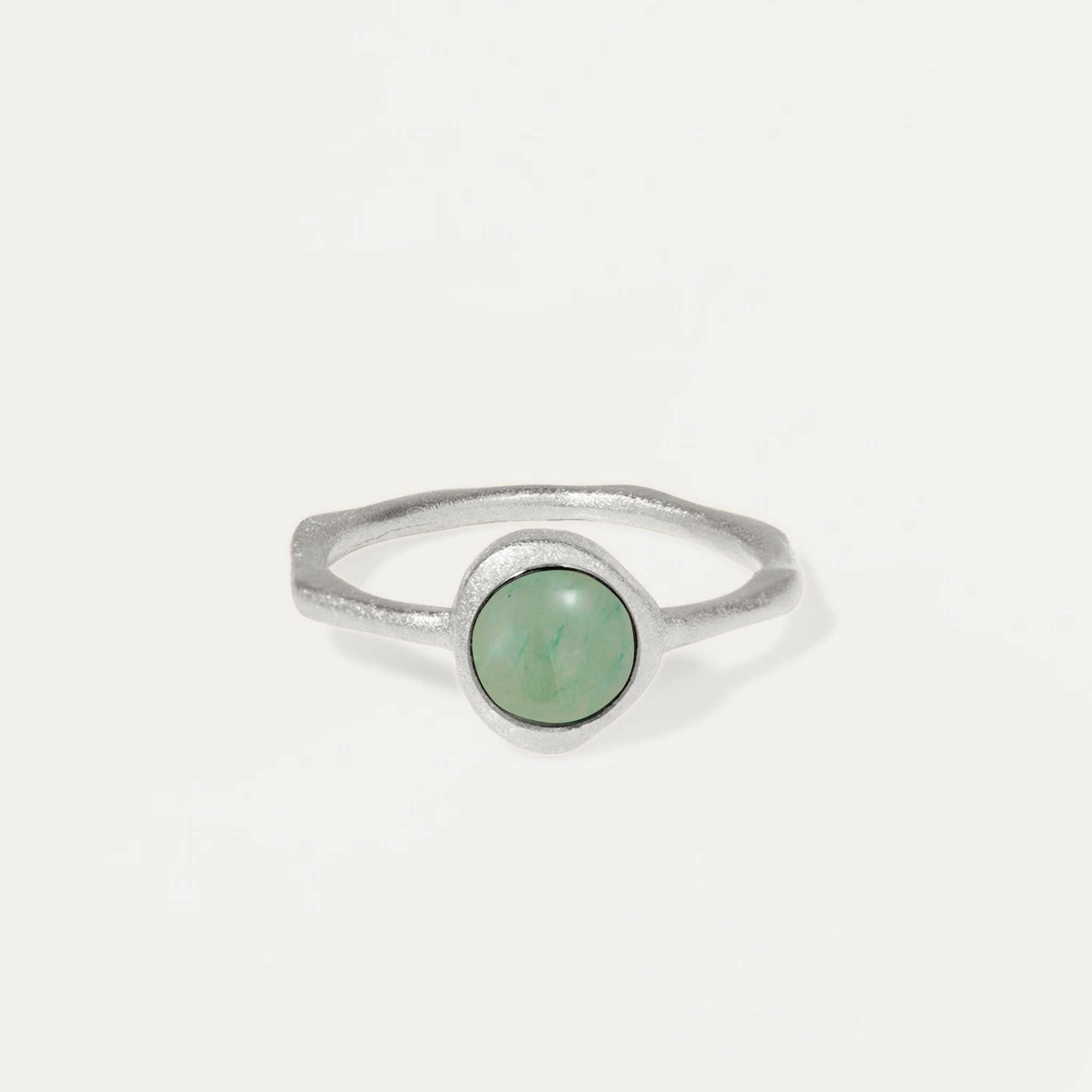 Zodiac Birthstone Ring 925 Silver - Glossy