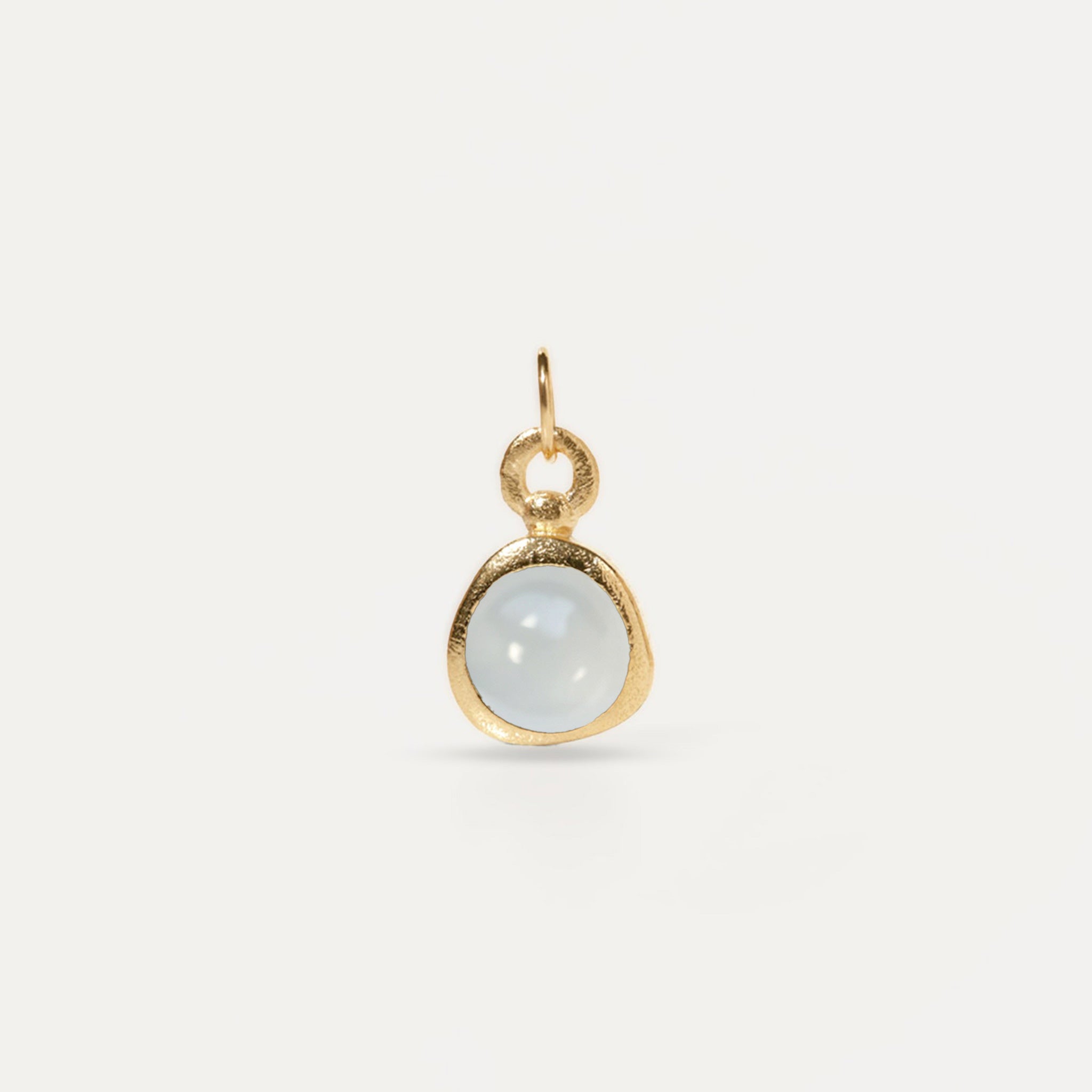 Zodiac Birthstone Pendant | 14k Gold