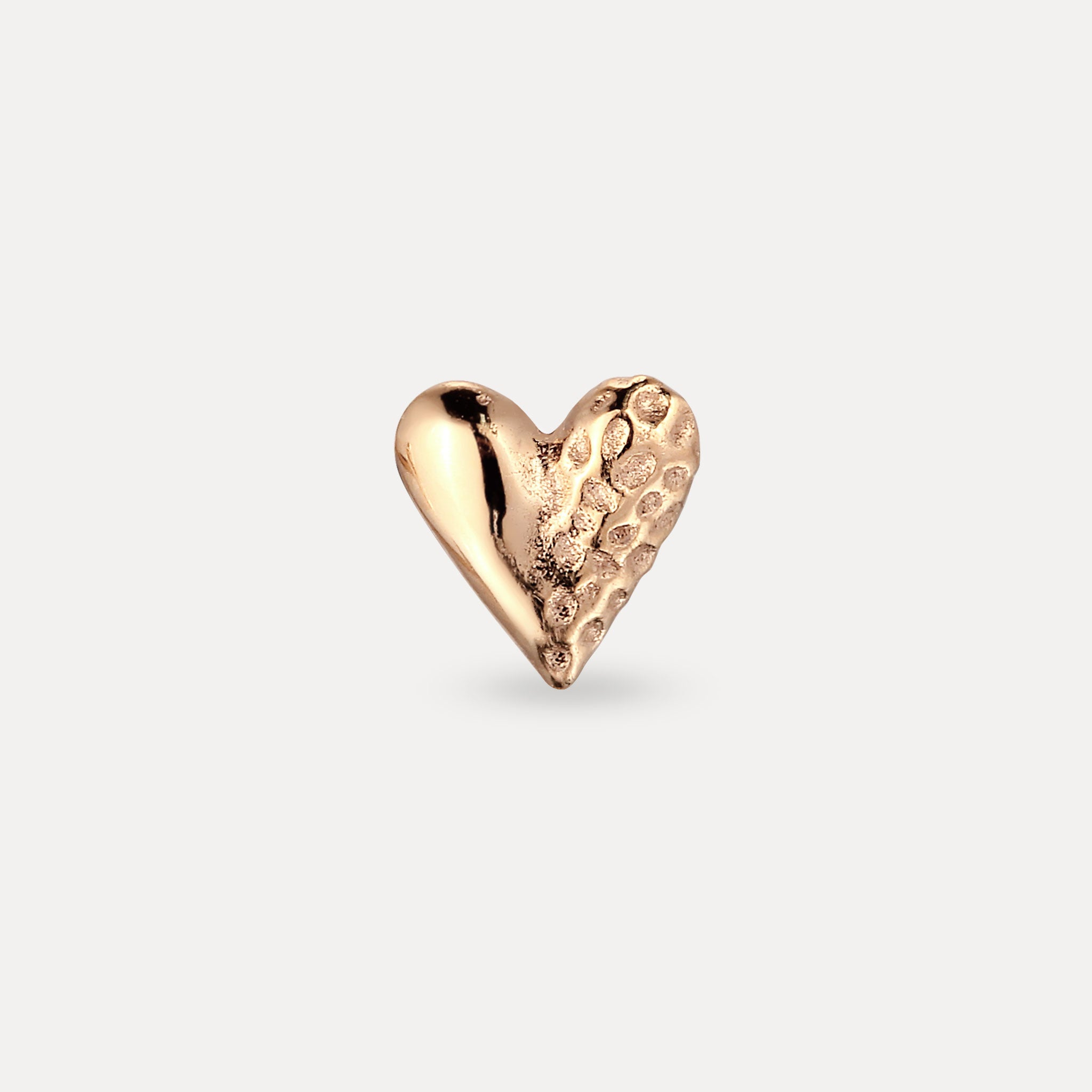 Beryl Balance Dual Stud Earrings - Single | 14k Solid Gold