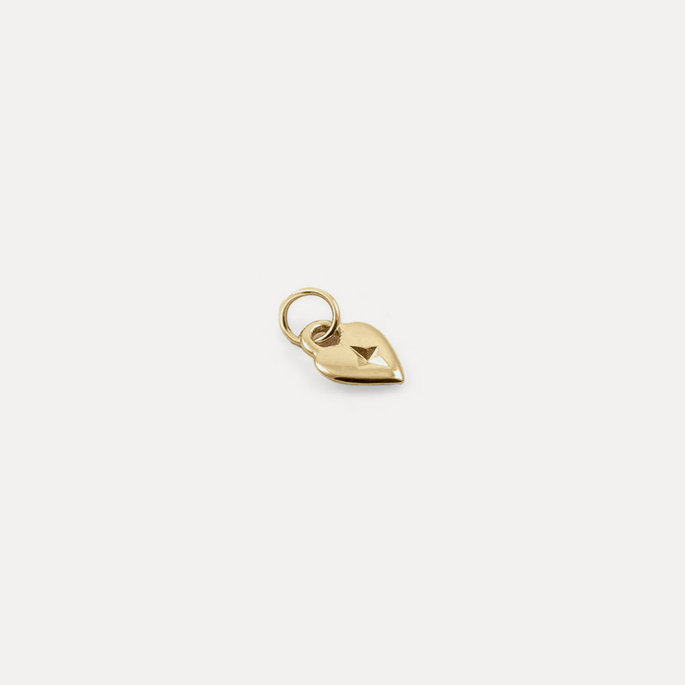 Gold Heart Pendant | 14k Gold