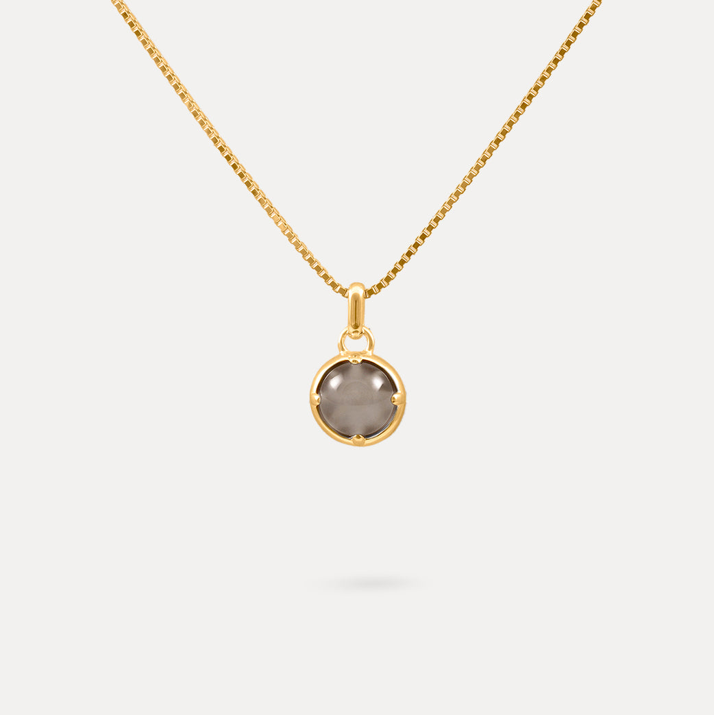 Grey Moonstone Instants of Balance Necklace