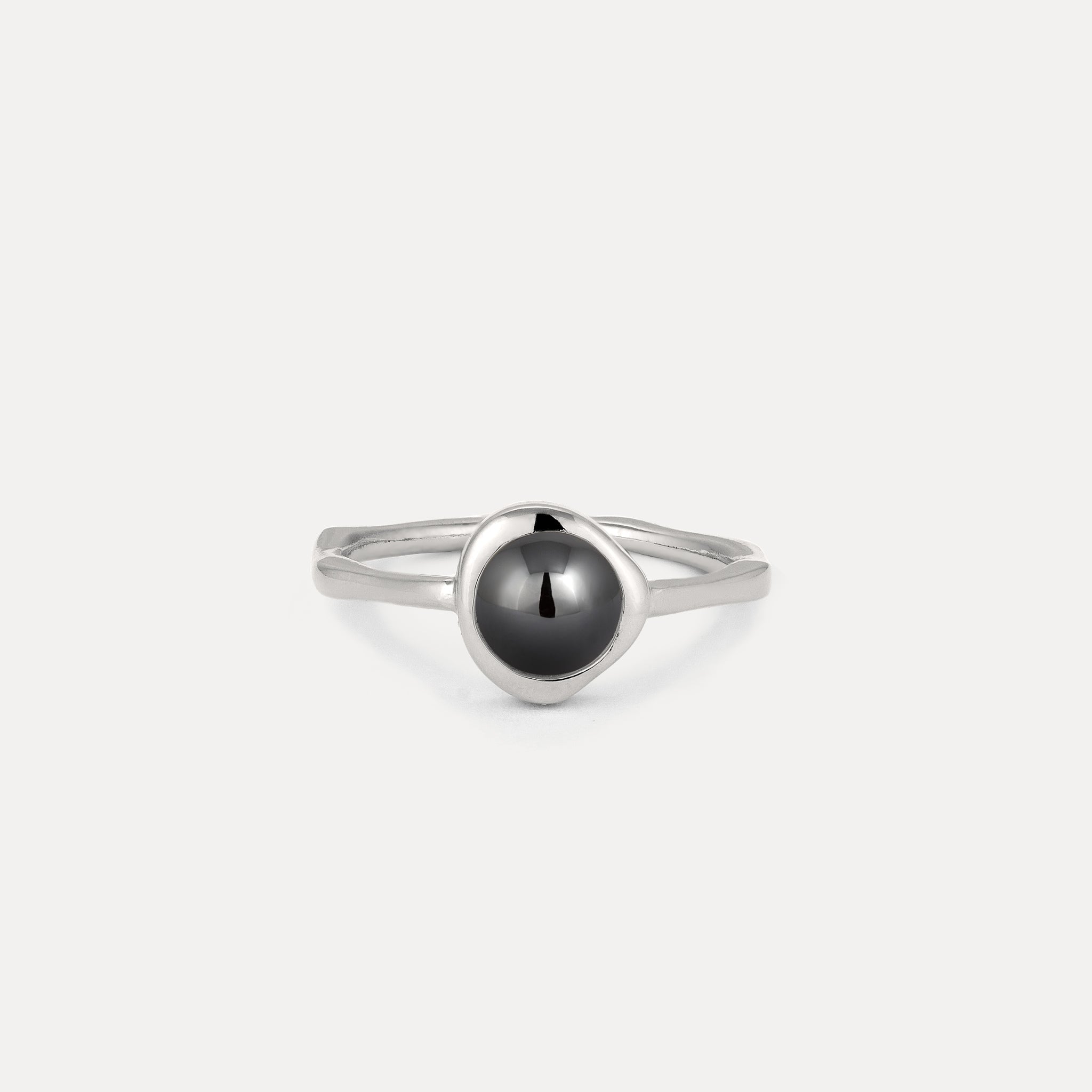 Zodiac Birthstone Ring 925 Silver - Glossy