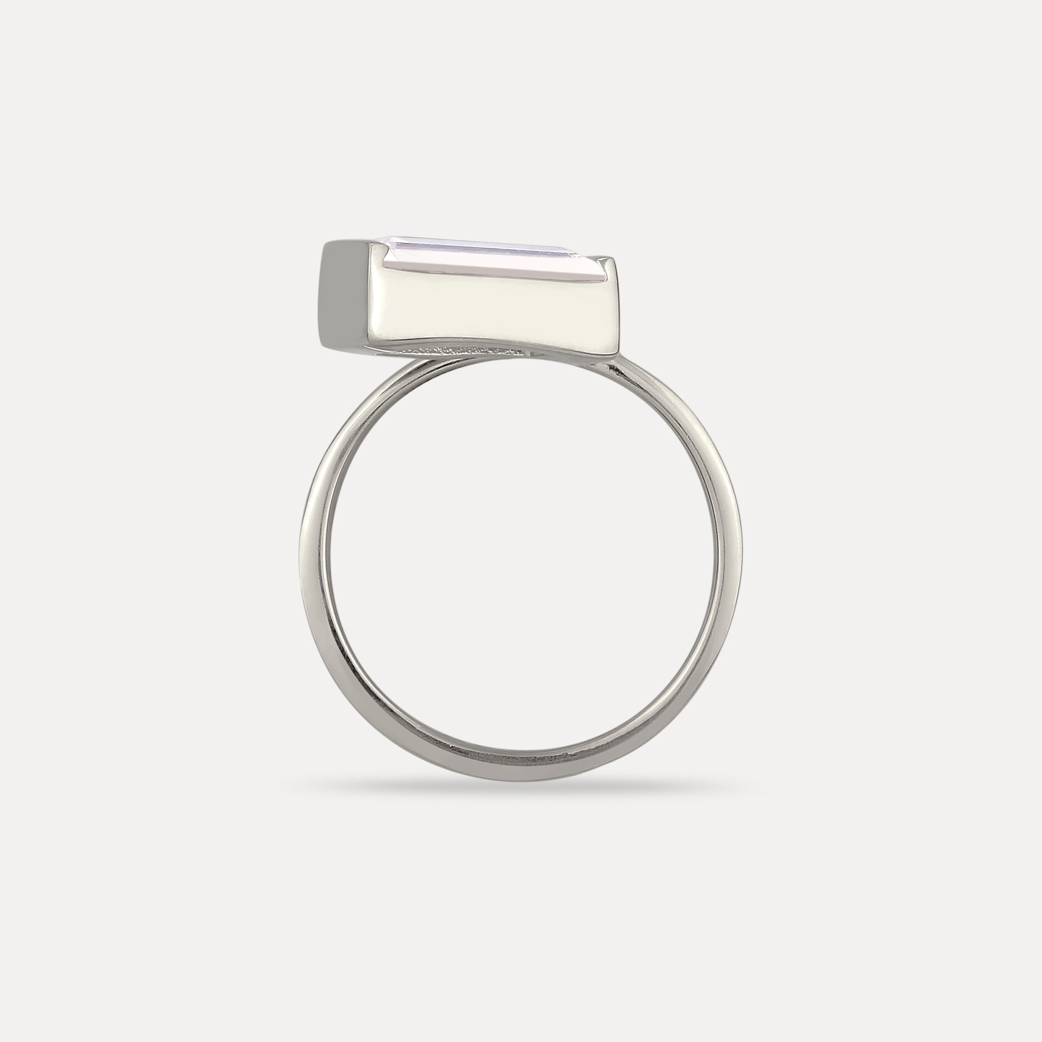 Beryl Balance Baguette Ring