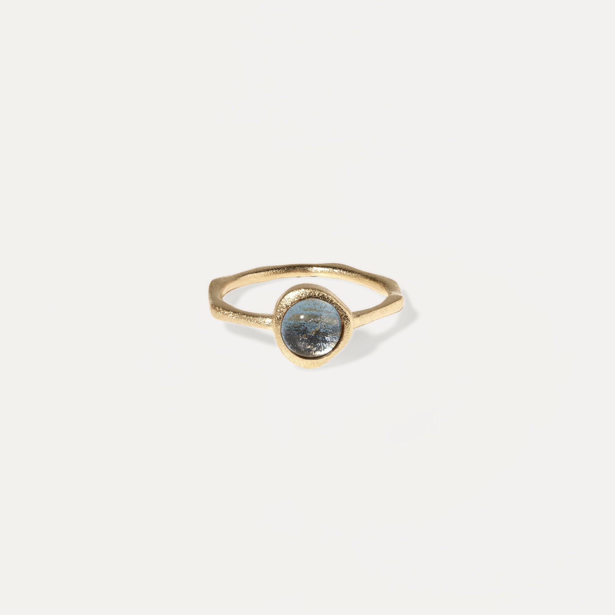 Zodiac Birthstone Ring 14k Solid Gold