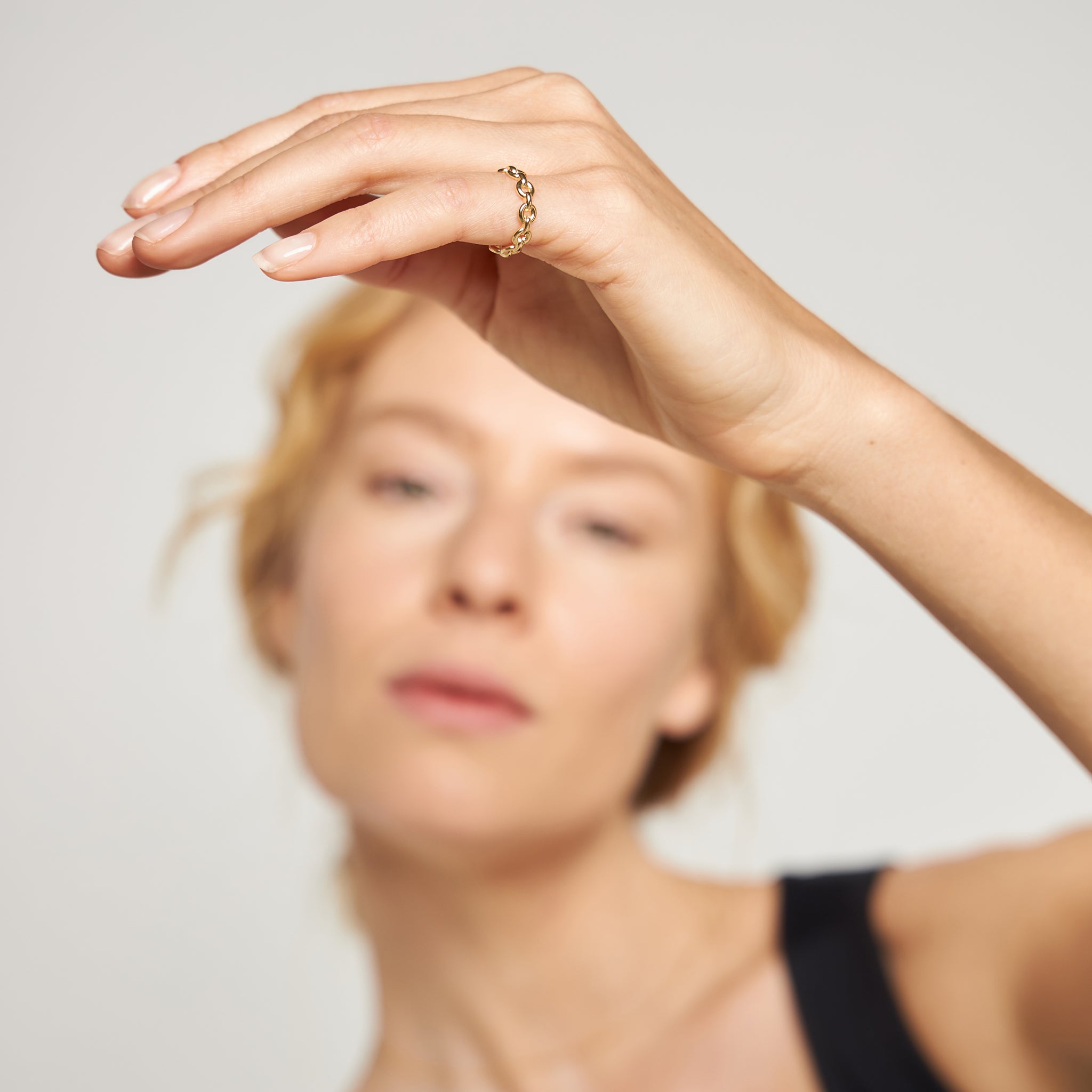 Bold Chain Ring