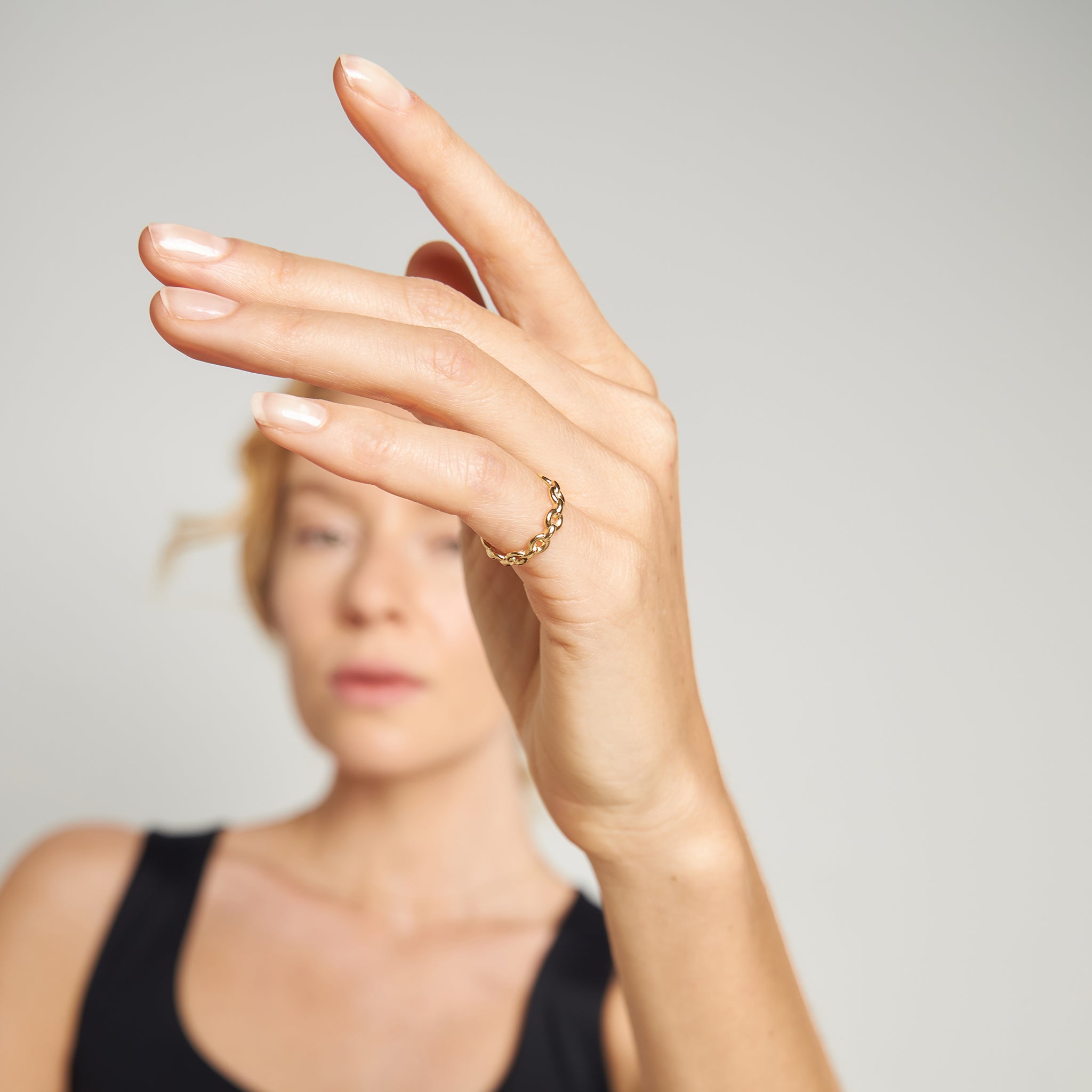 Bold Chain Ring