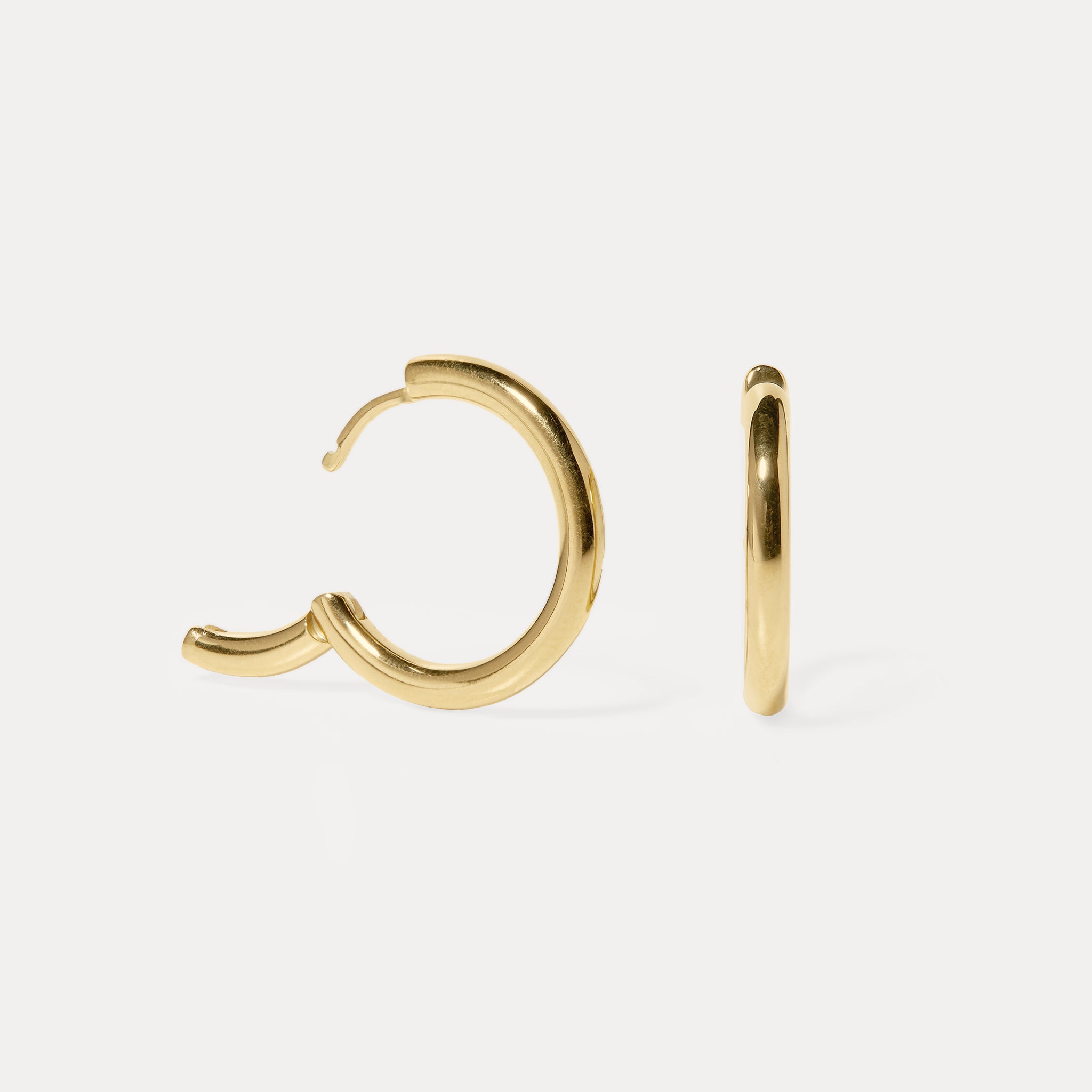 Bold Hoops 14k Solid Gold